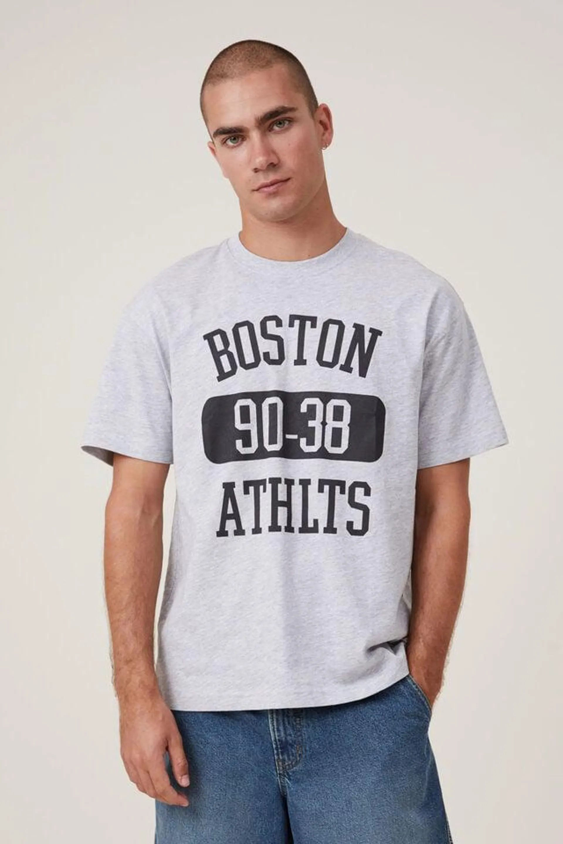 Loose Fit College T-Shirt