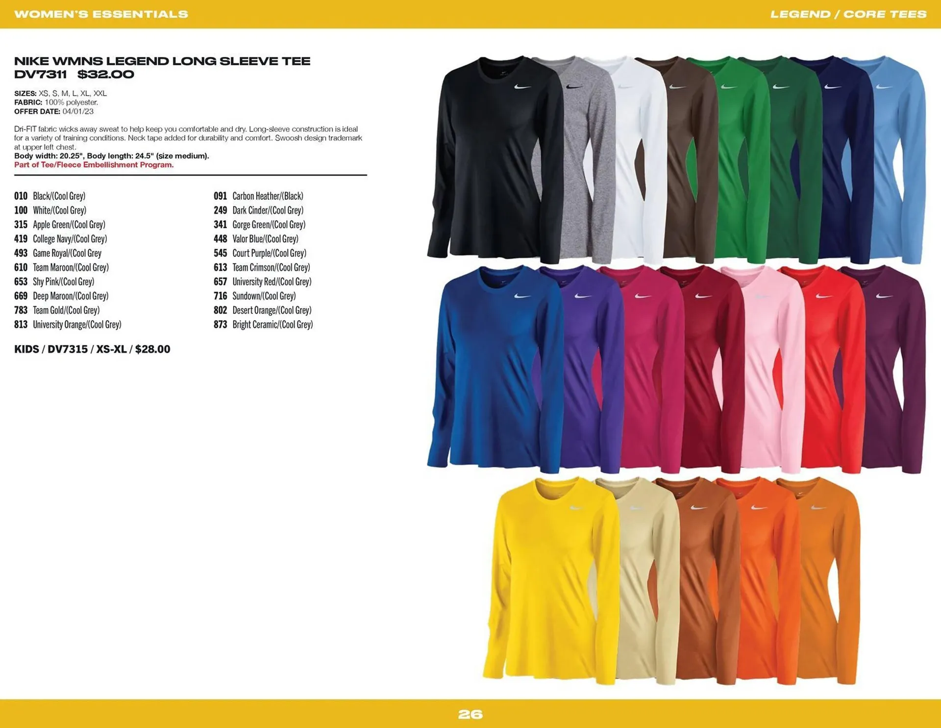 Nike catalogue from 14 June to 31 December 2024 - Catalogue Page 26