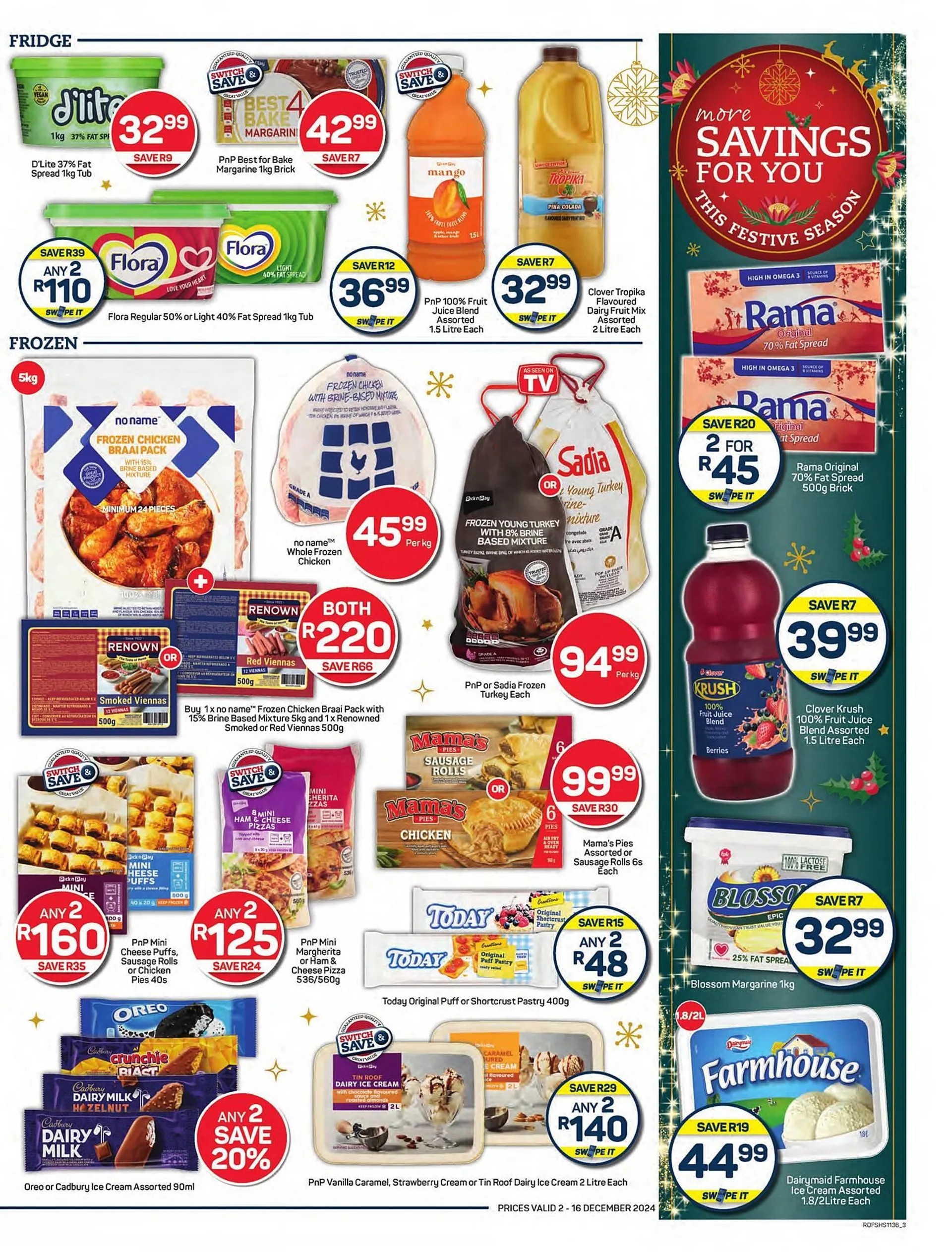 Pick n Pay catalogue from 2 December to 16 December 2024 - Catalogue Page 3