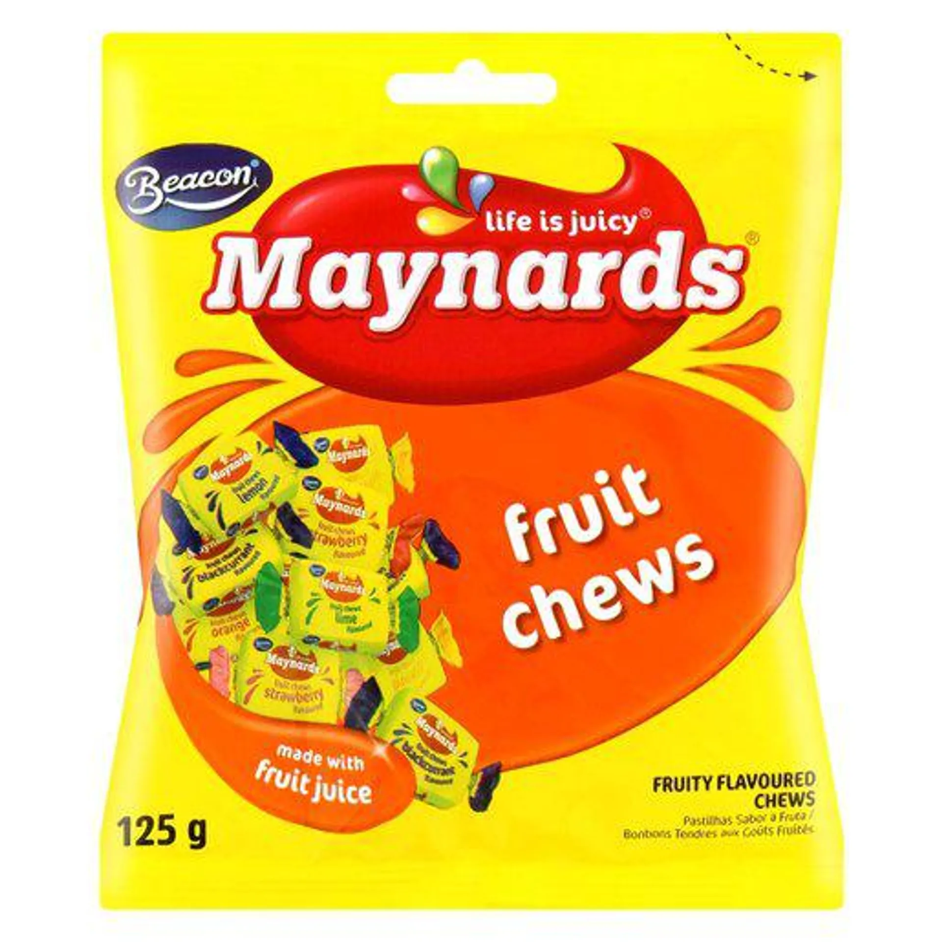 Maynards Fruit Chews 125g