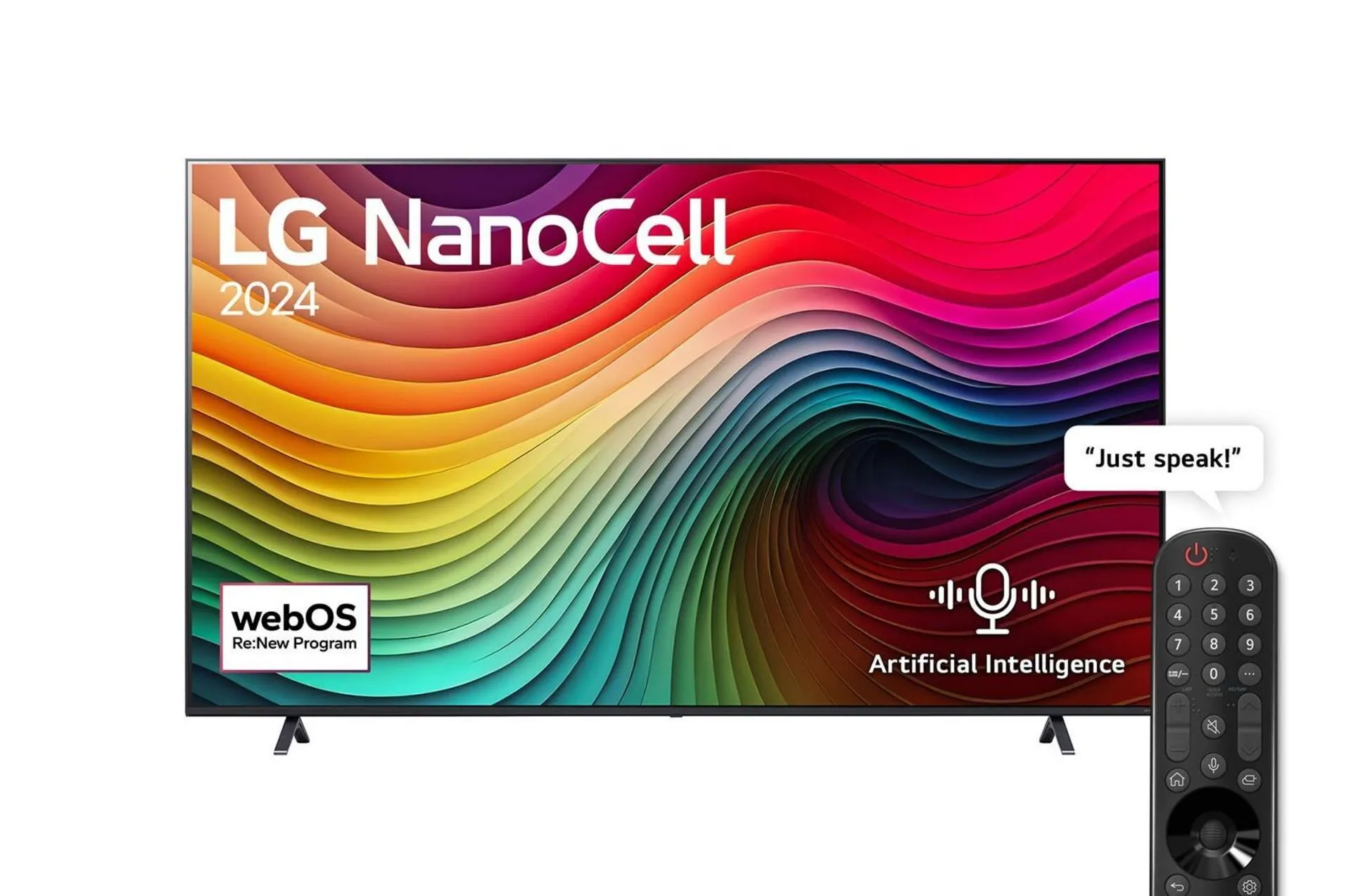 LG 75-inch 4K Smart TV-75NANO80T6A