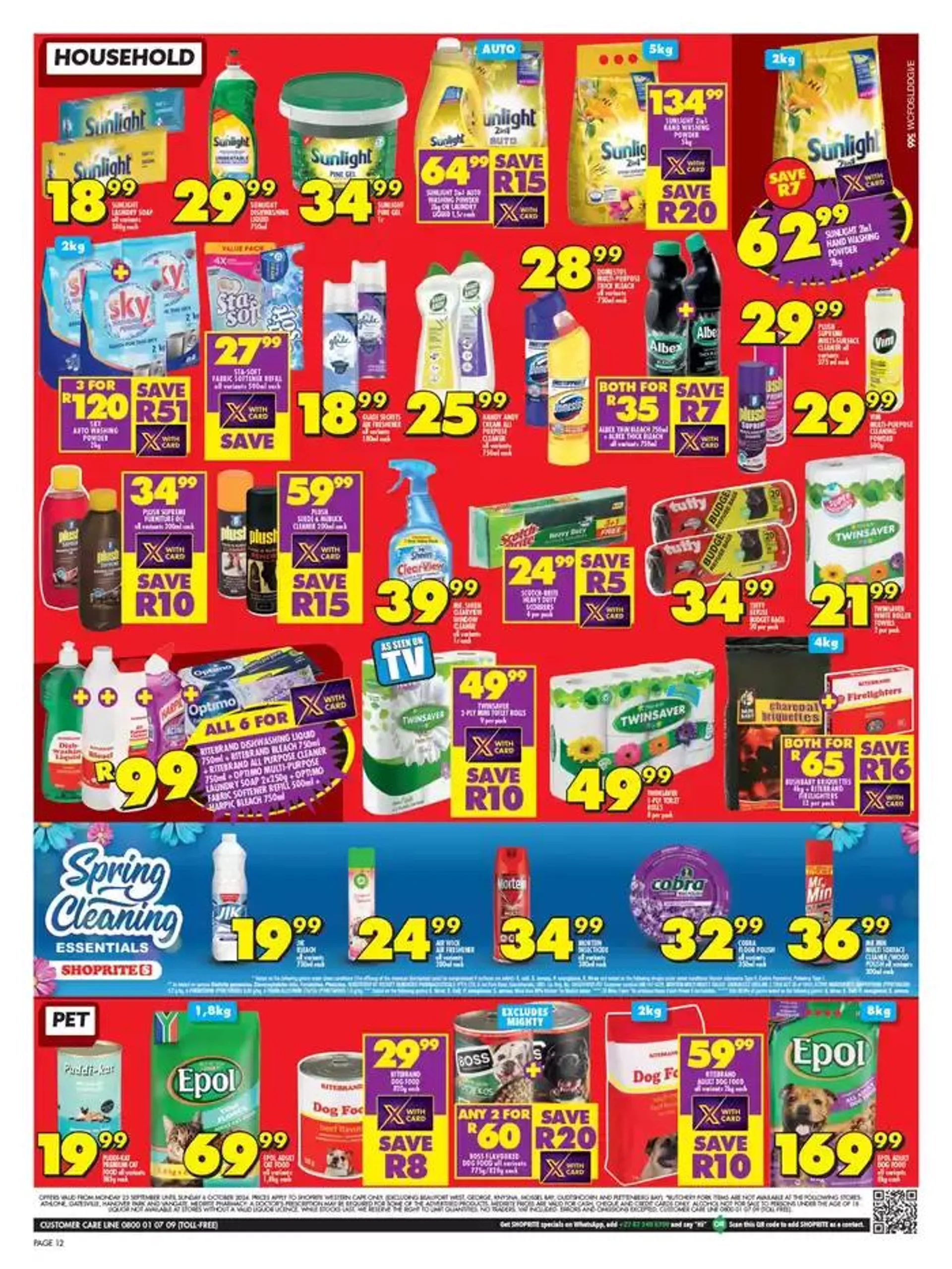 Shoprite Promise Western Cape  from 24 September to 6 October 2024 - Catalogue Page 12