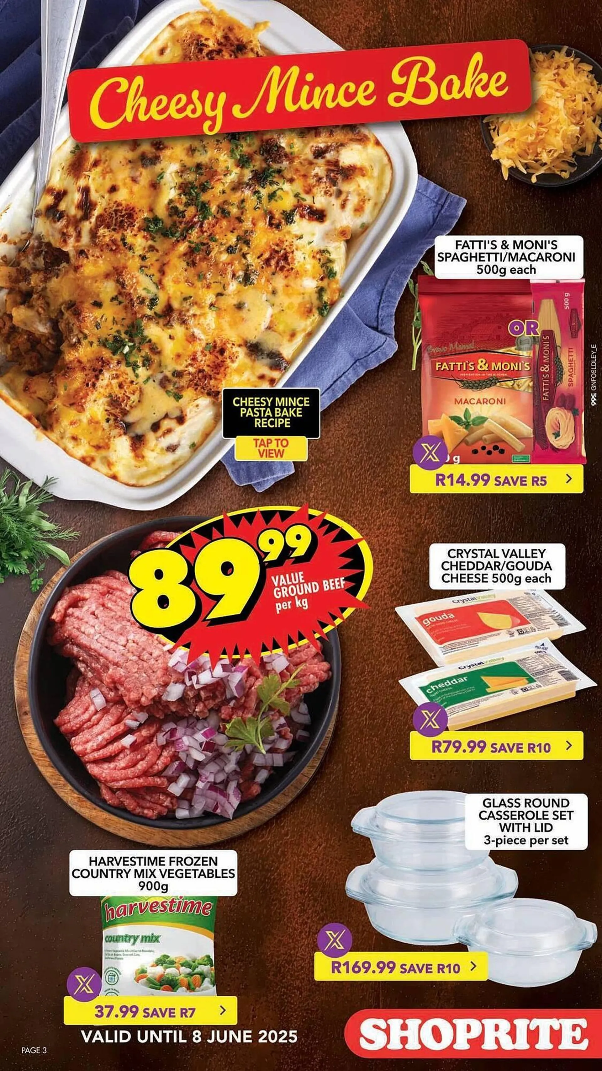 Shoprite catalogue from 4 June to 8 June 2025 - Catalogue Page 1