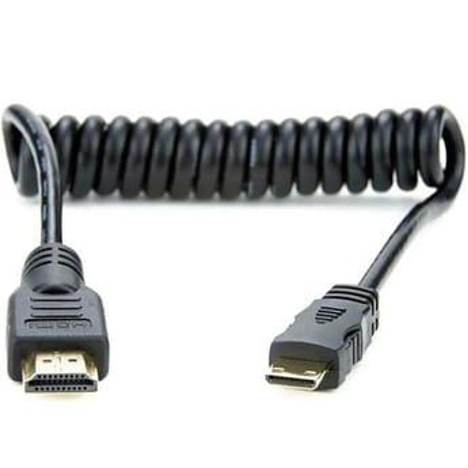 Atomos Coiled Mini to Full HDMI Cable (30cm)