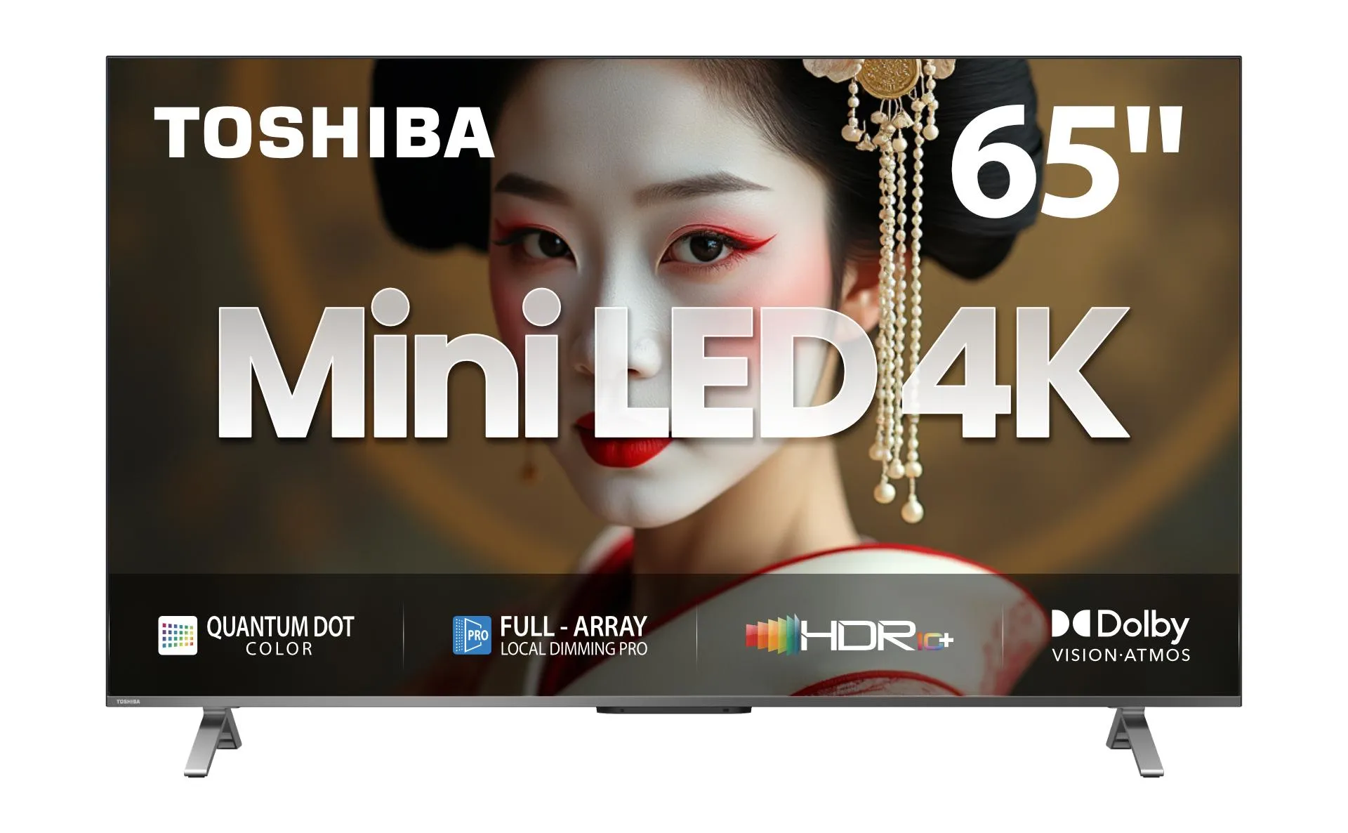 Toshiba 65-inch 4K Smart MiniLED TV-65M650MN