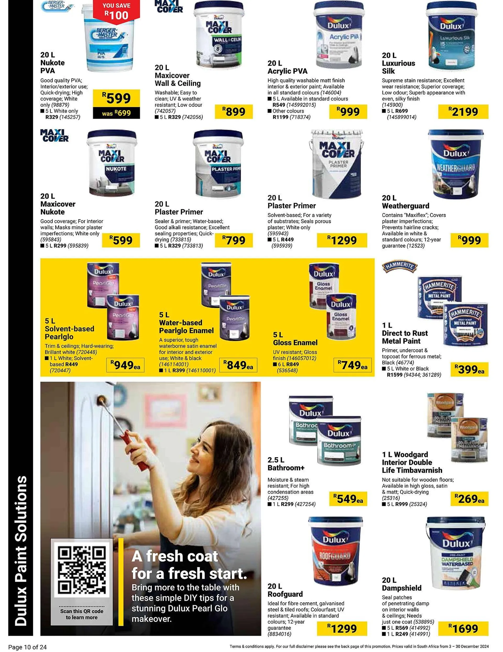 Builders Warehouse catalogue from 3 December to 30 December 2024 - Catalogue Page 10