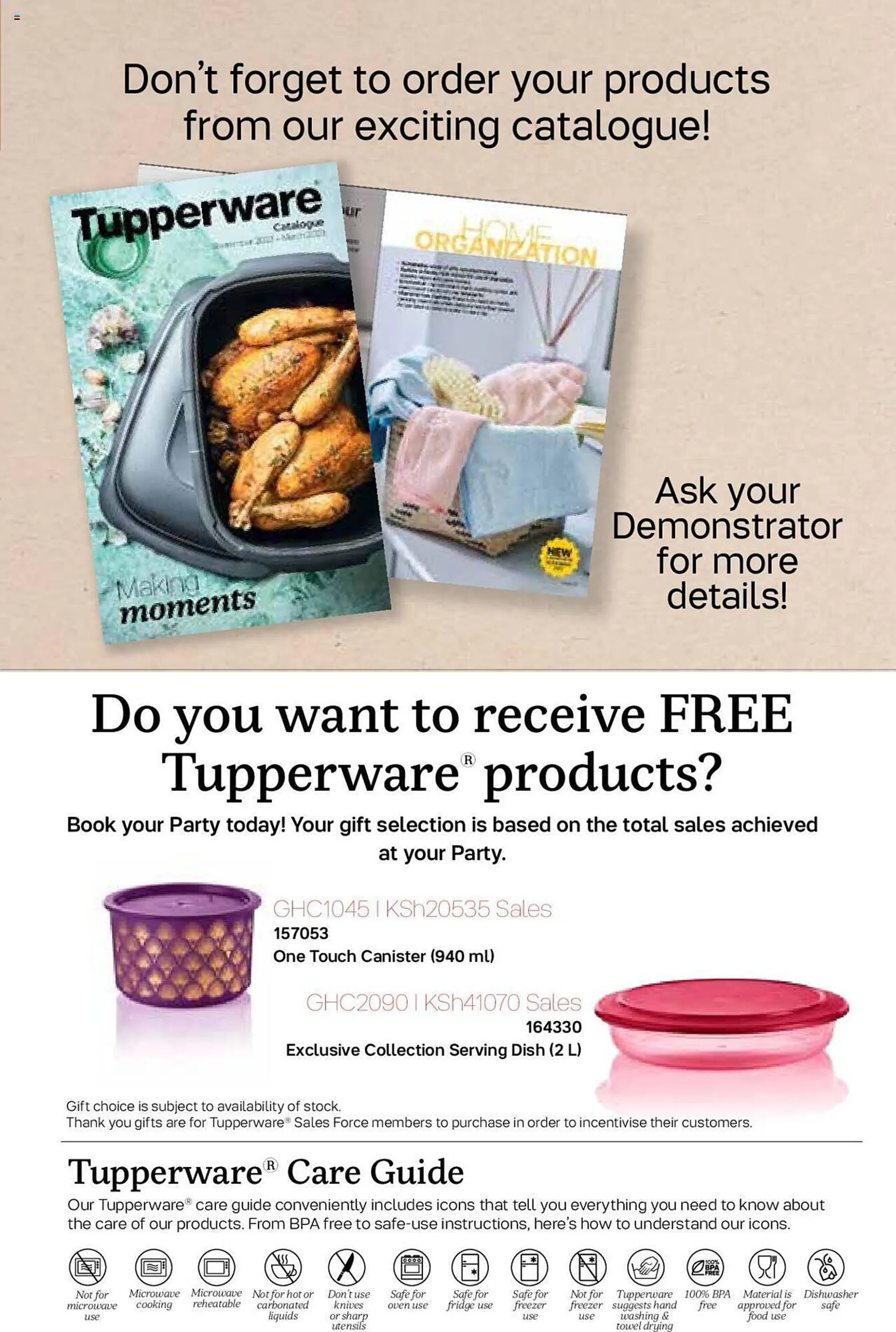 Tupperware catalogue - 23