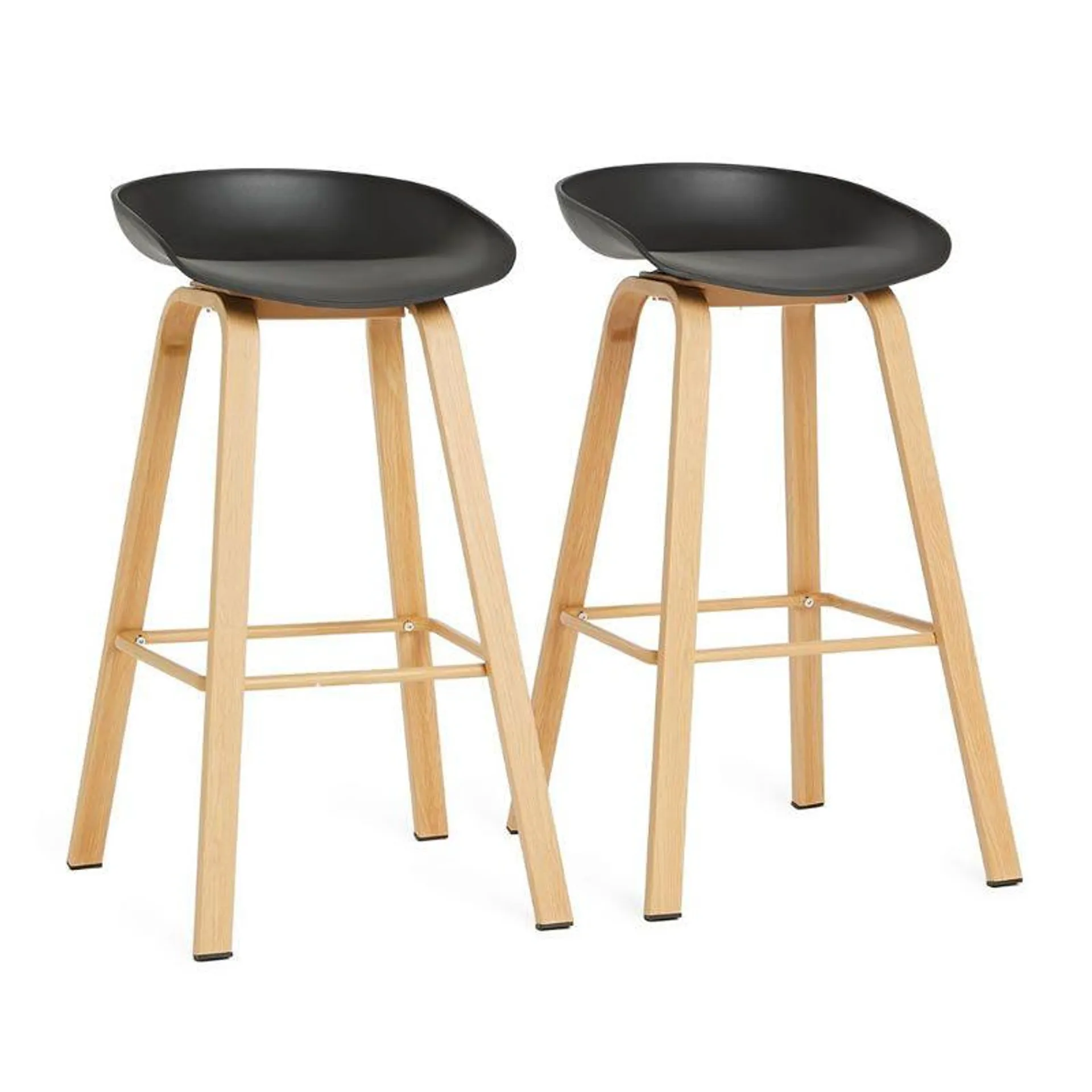 Nu Dekor - Emma Bar Stool - Black