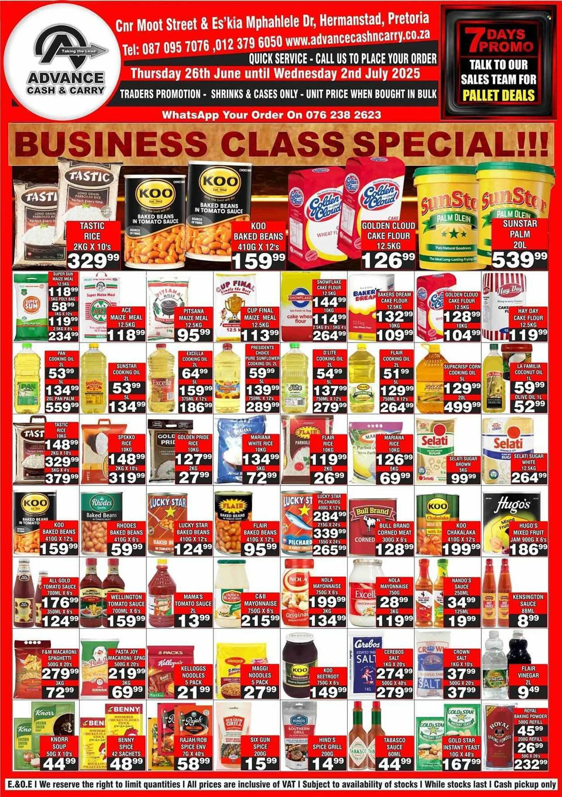 Advance Cash n Carry catalogue - 1