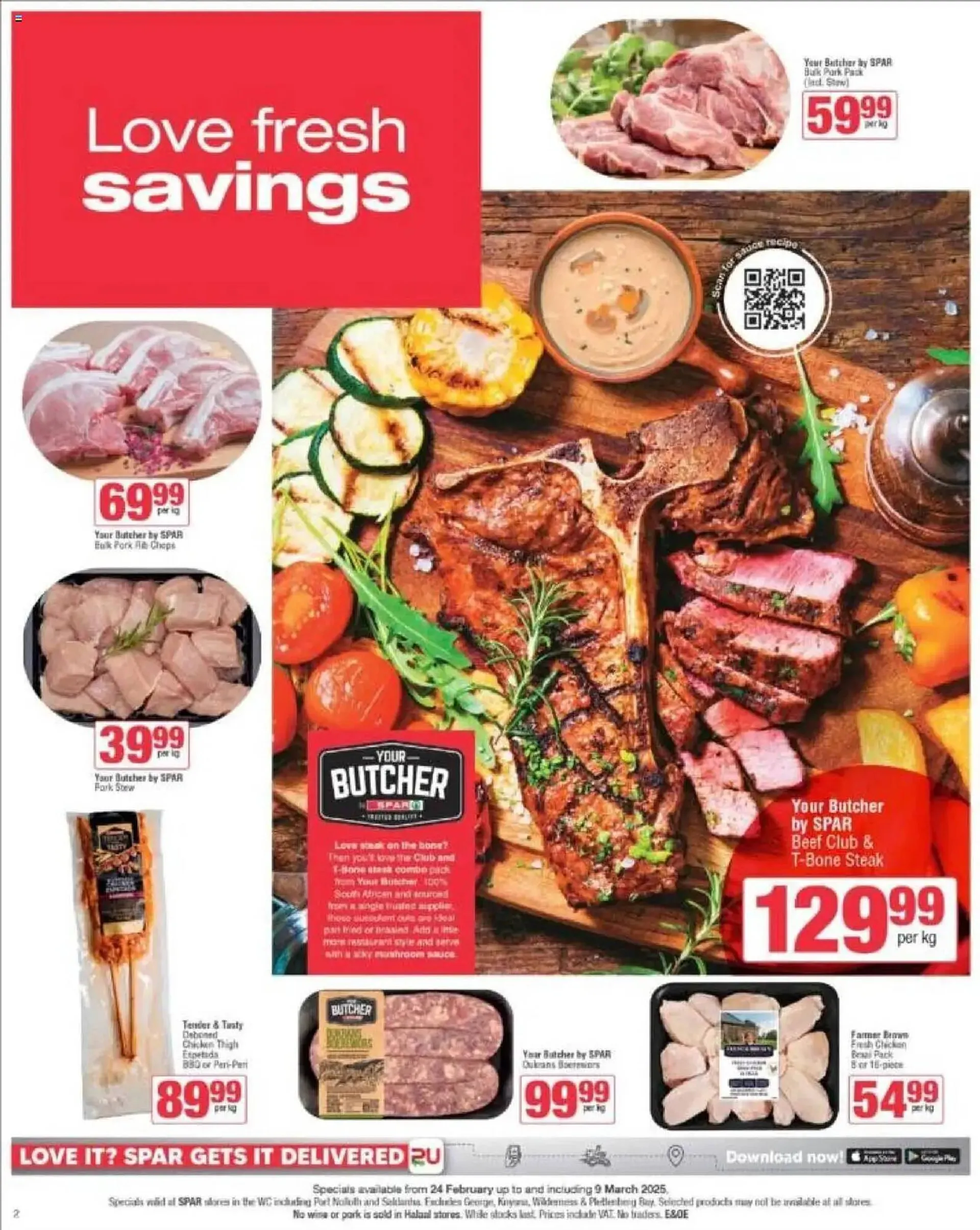 Spar catalogue from 24 February to 9 March 2025 - Catalogue Page 1