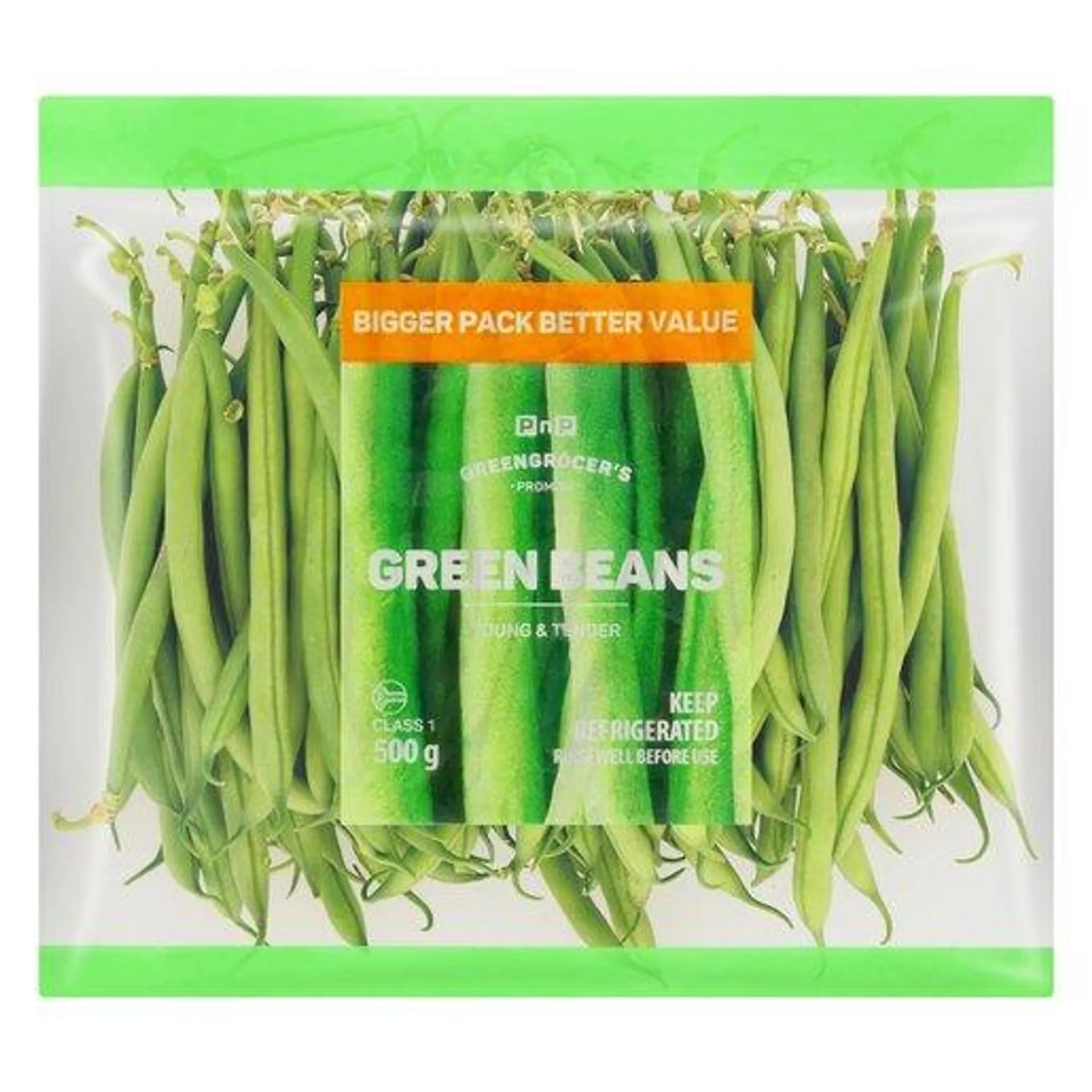 PnP Green Beans 500g