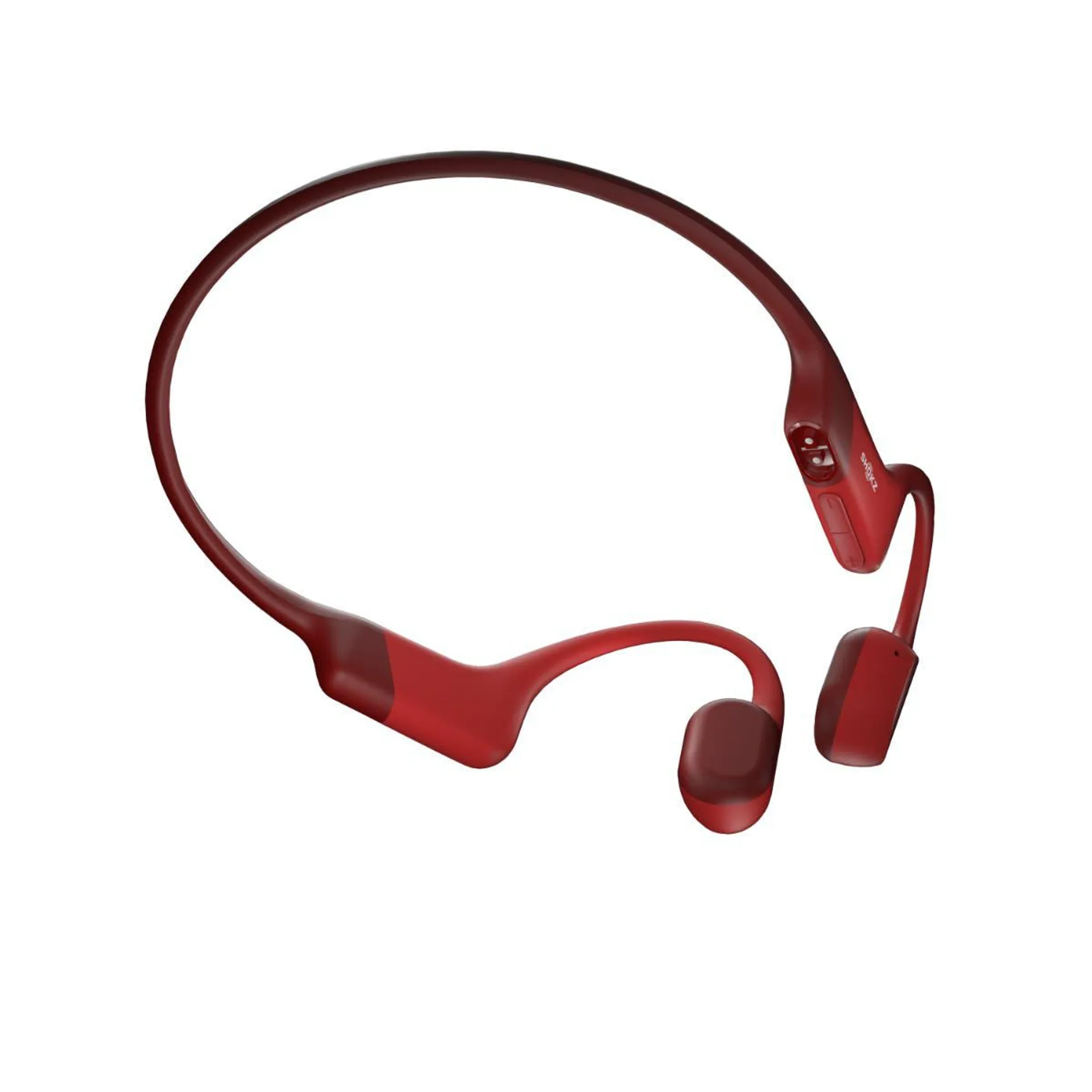 Shokz OpenRun Bone Conduction Open-Ear Sport Headphones - Red