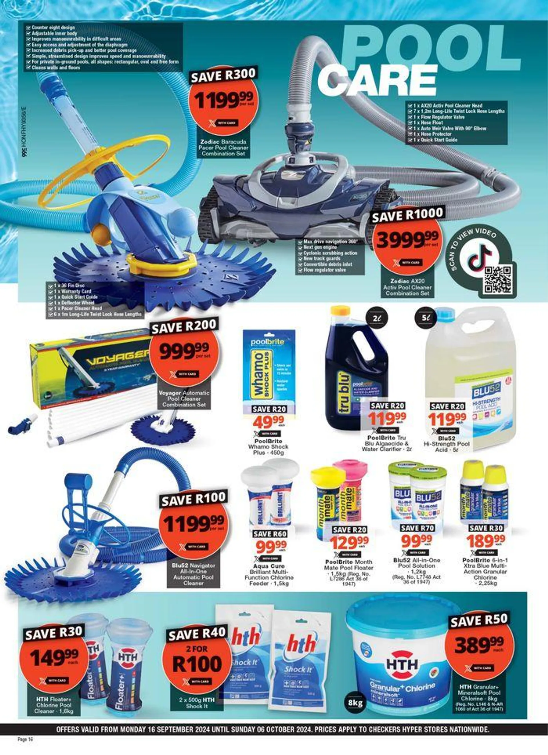 Checkers Hyper Spring DIY Promotion from 16 September to 6 October 2024 - Catalogue Page 16