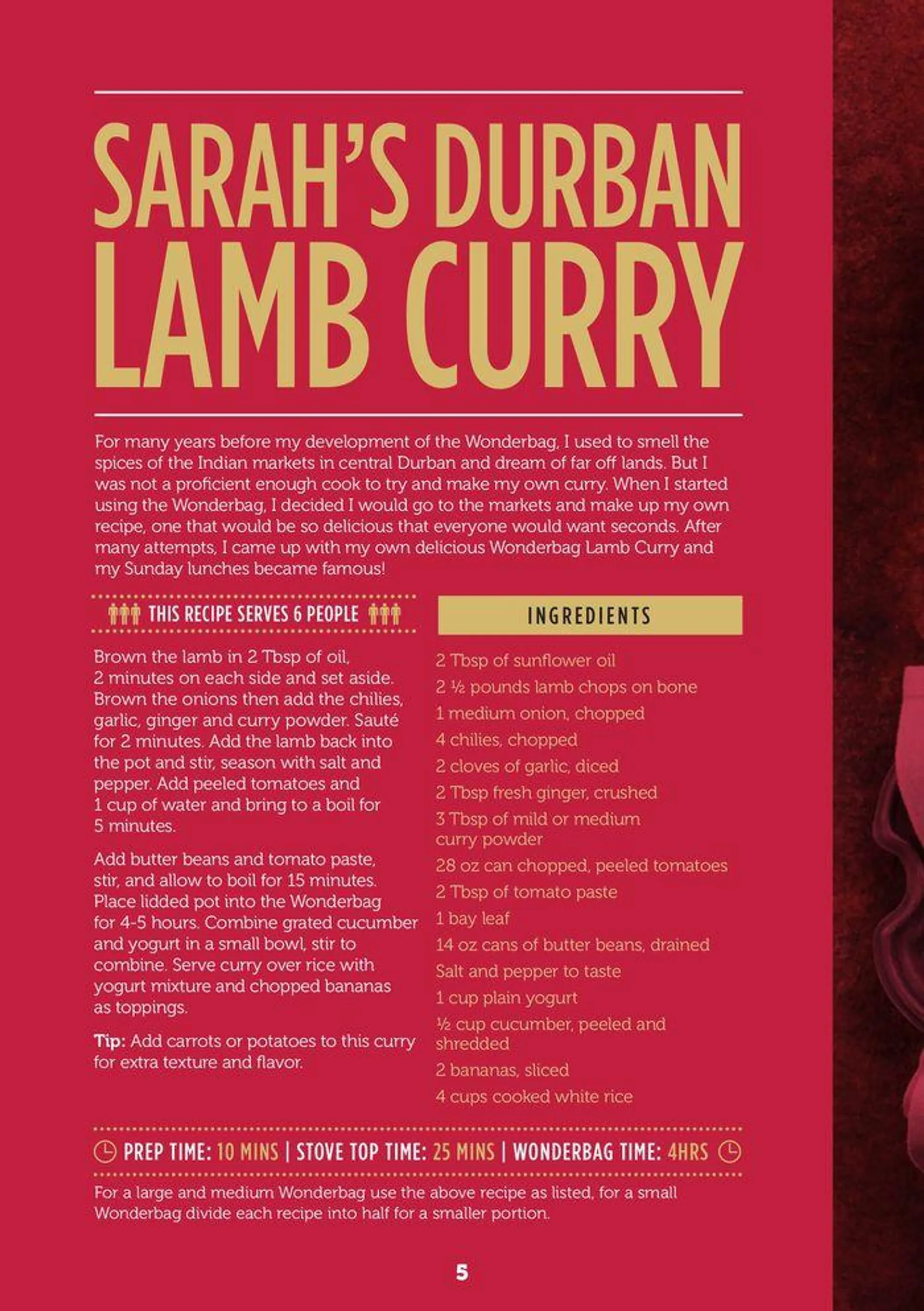 Wonderbag Recipe Book from 8 January to 30 June 2024 - Catalogue Page 2