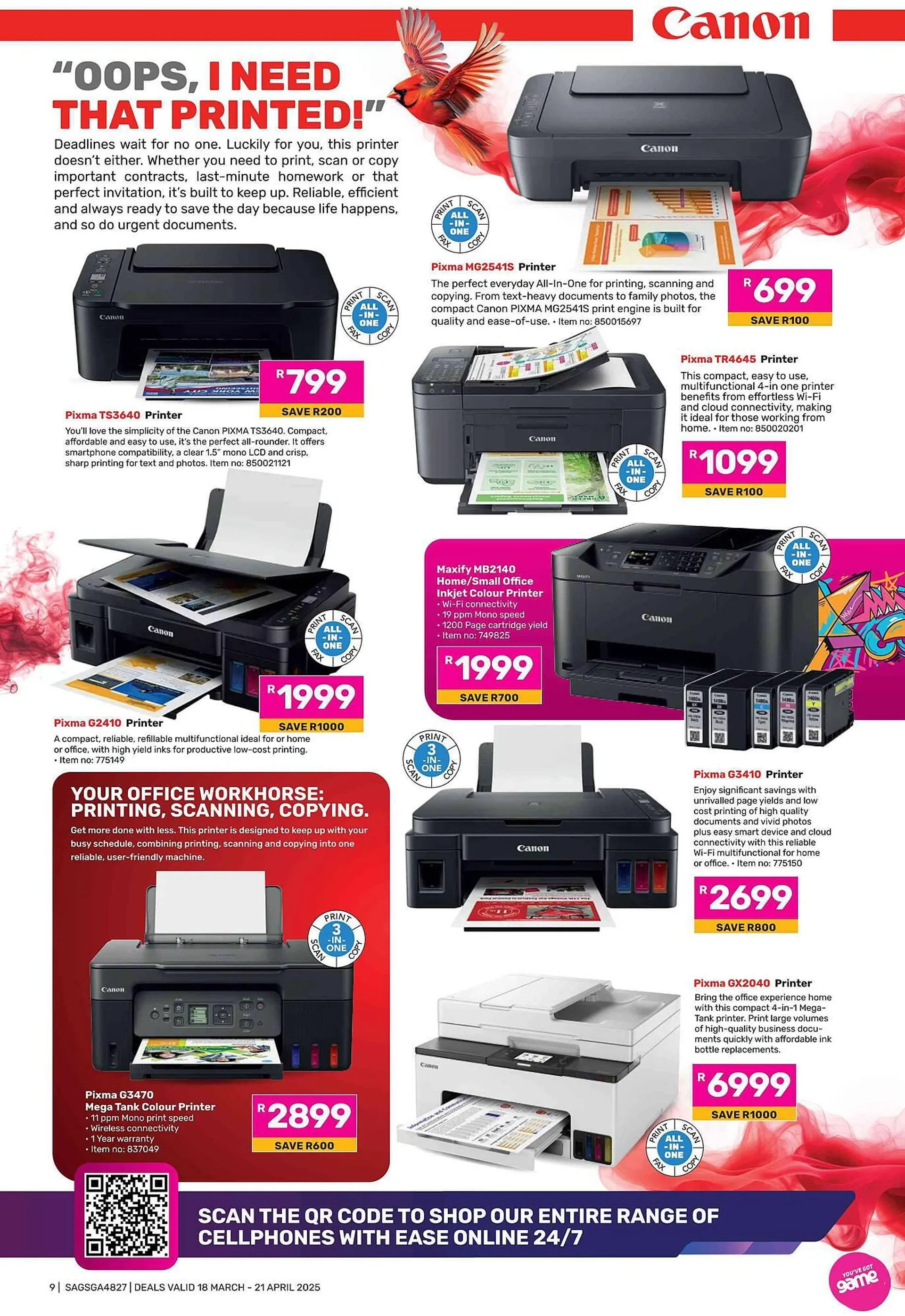 Game catalogue from 18 March to 28 April 2025 - Catalogue Page 2