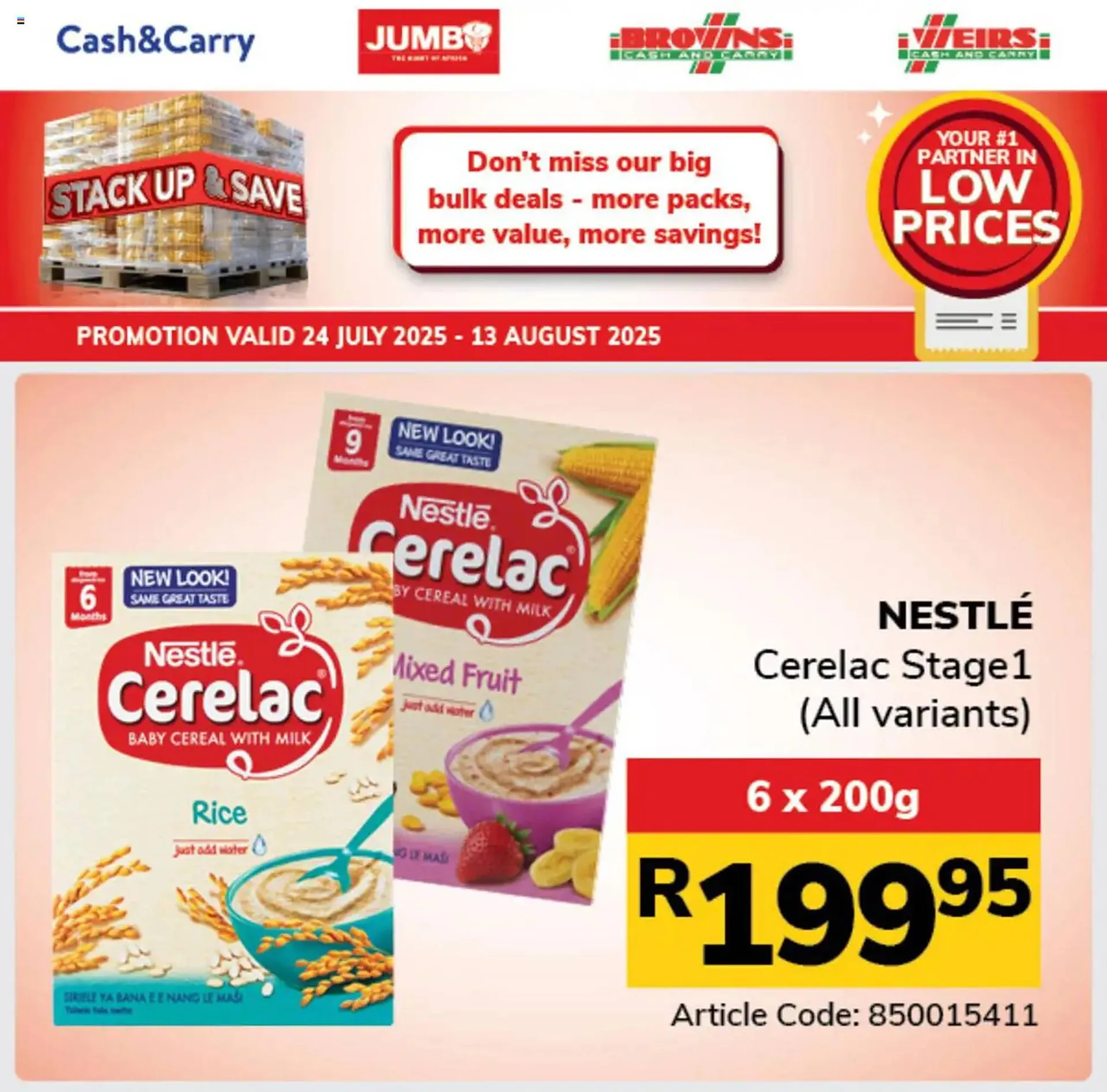Jumbo catalogue from 24 July to 13 August 2025 - Catalogue Page 1