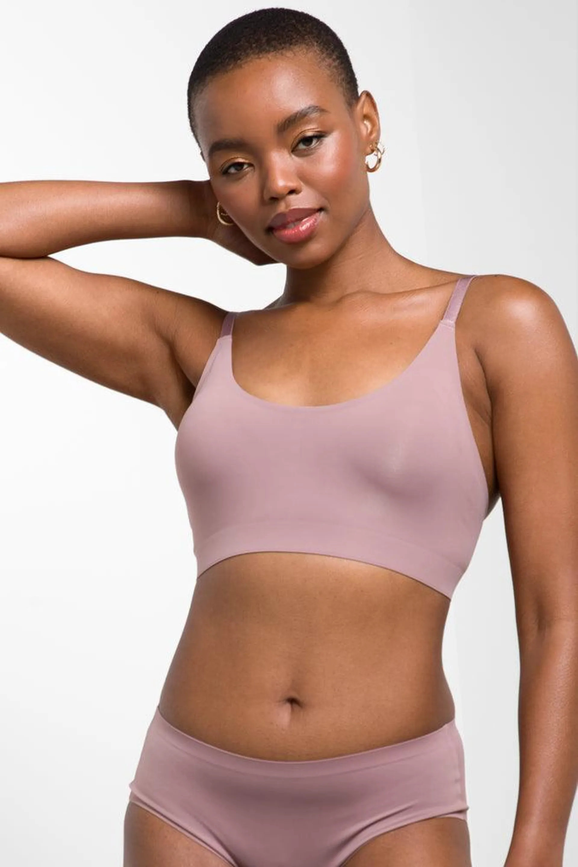 Bonded Bralette Natural