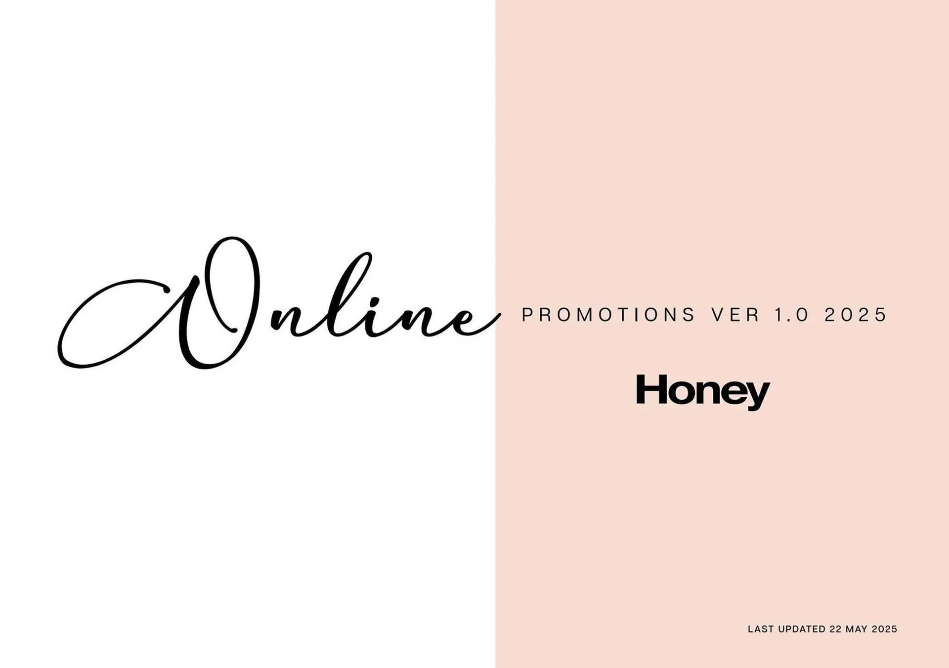 Honey Fashion Accessories catalogue - 1