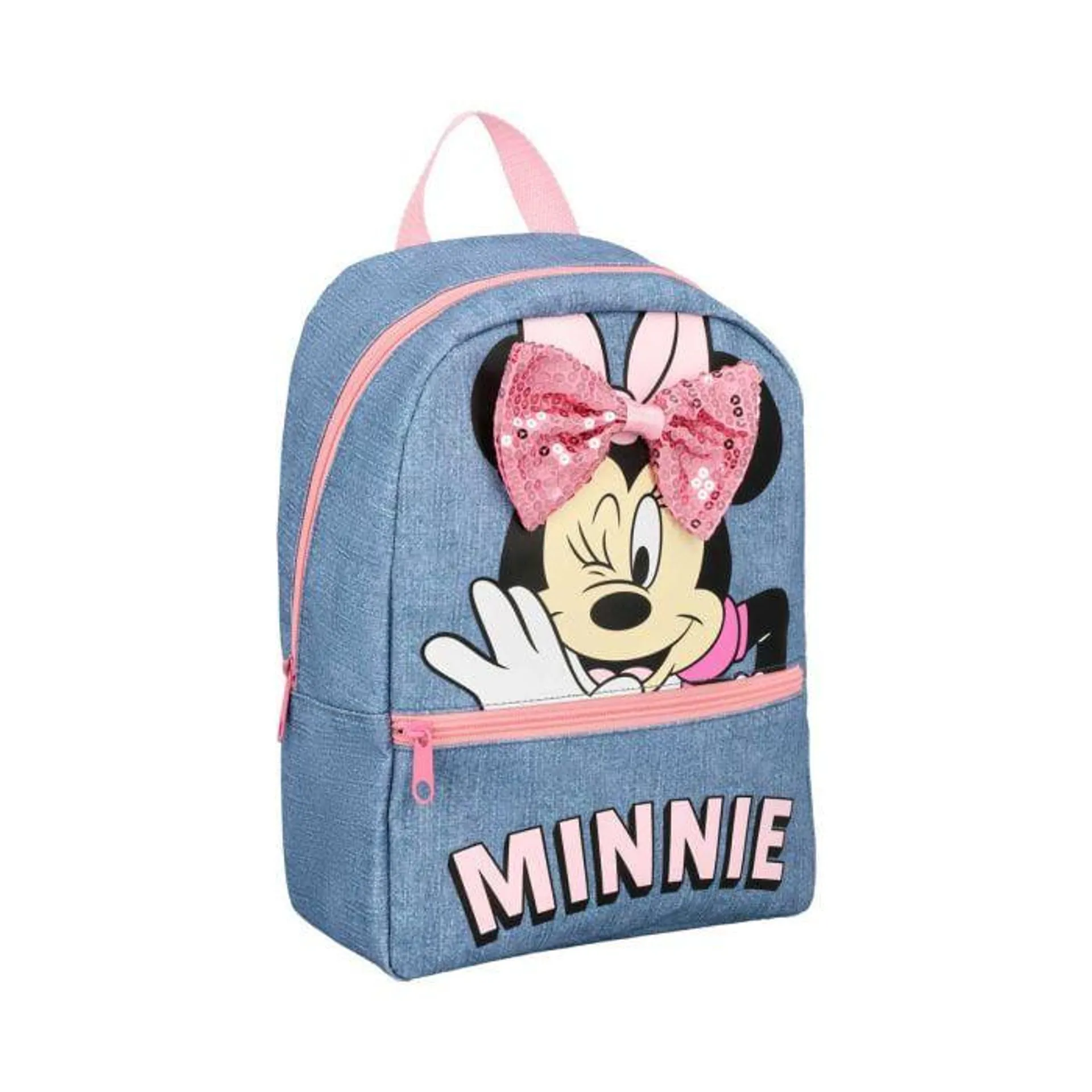 Minnie Mouse Denim Backpack