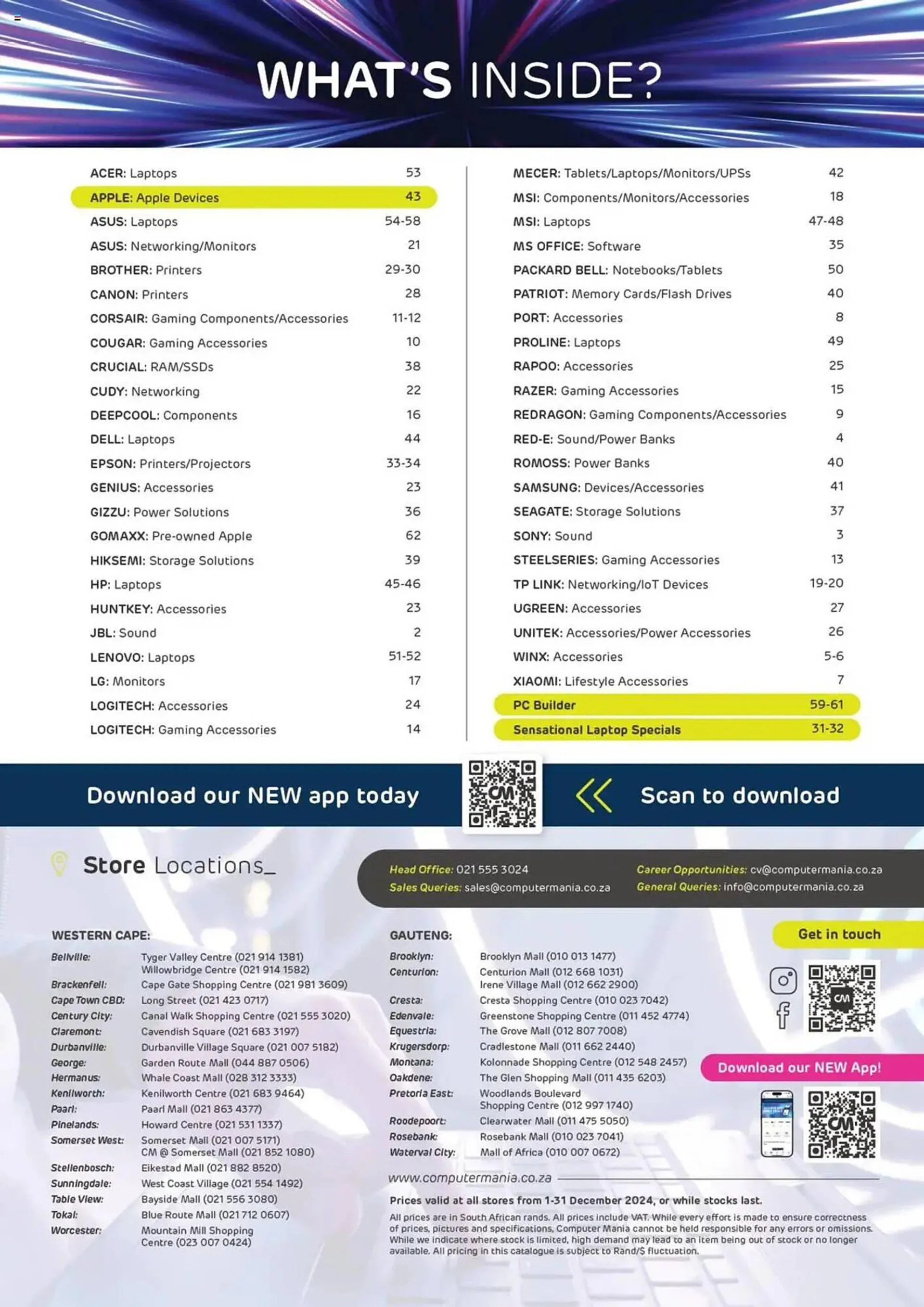 Computer Mania catalogue from 1 December to 31 December 2024 - Catalogue Page 2