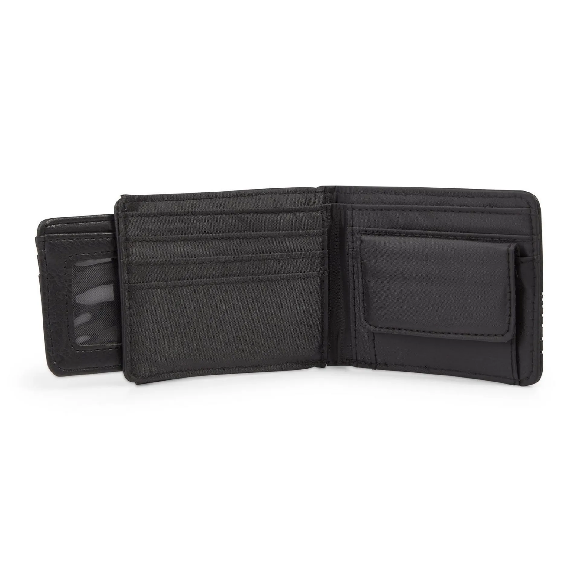 Black Removeable Cardholder Wallet