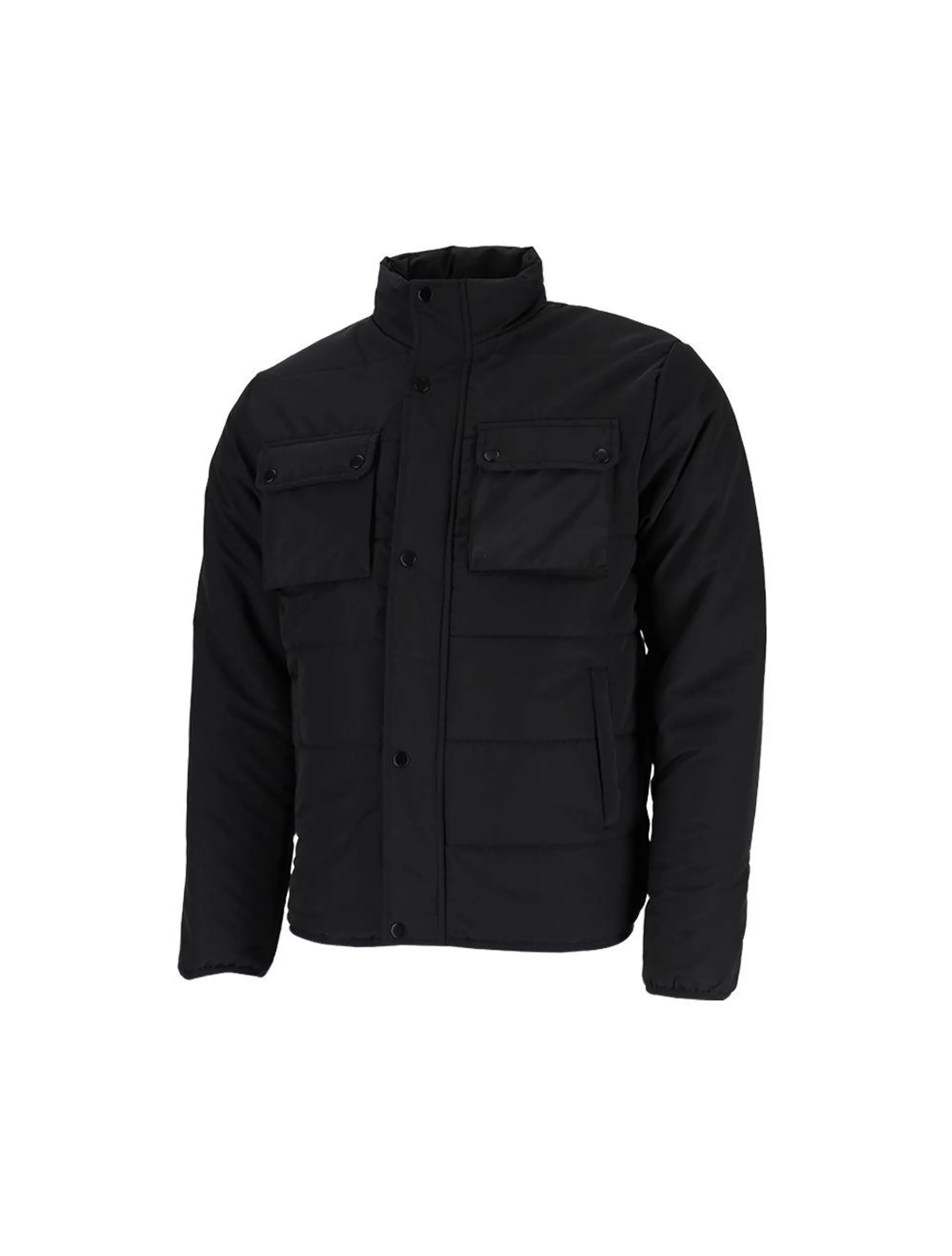 Nikos Light Weight Mens Padded Jacket Black