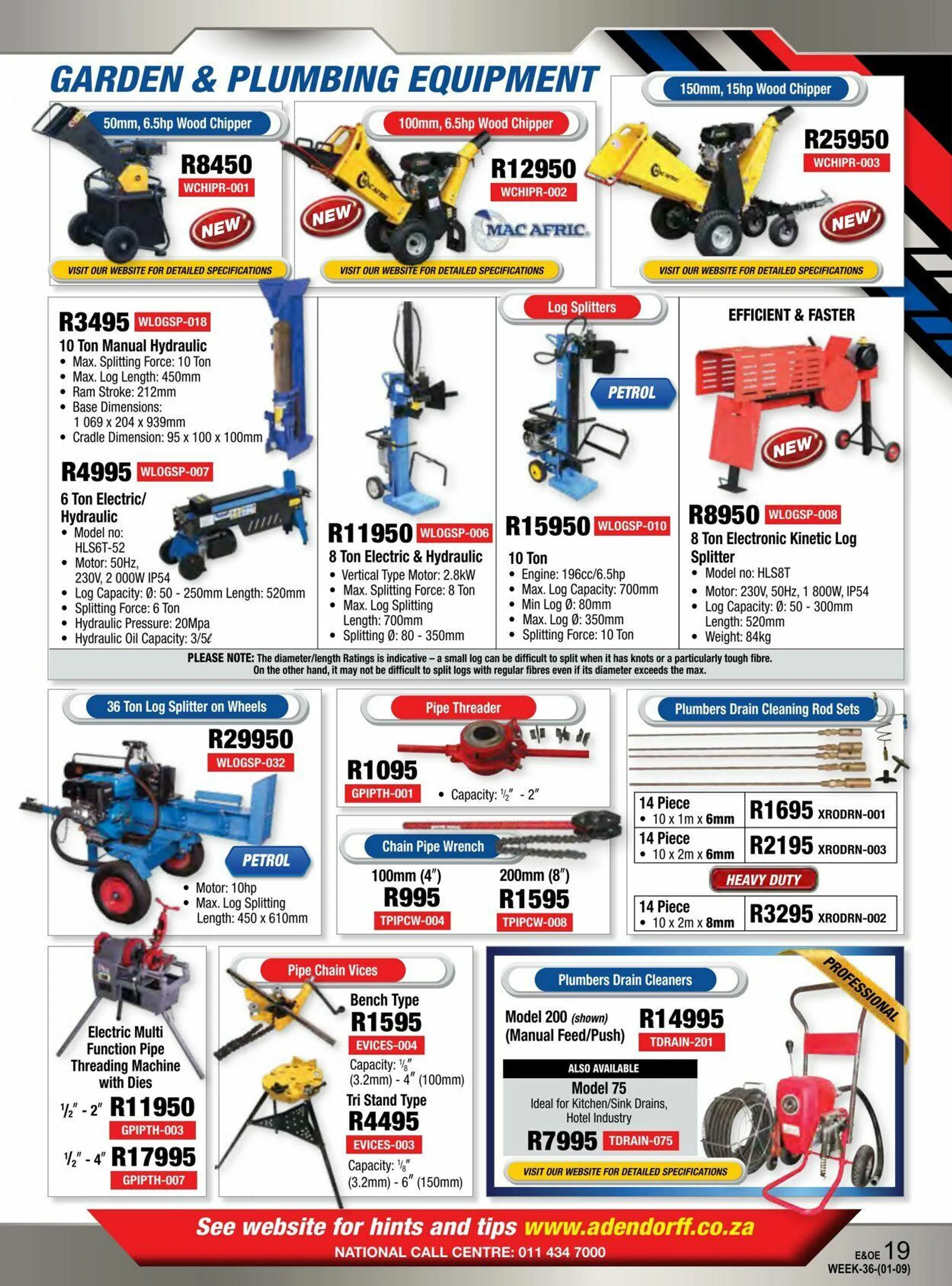 Adendorff Machinery Mart Current catalogue from 2 October to 16 October 2024 - Catalogue Page 21