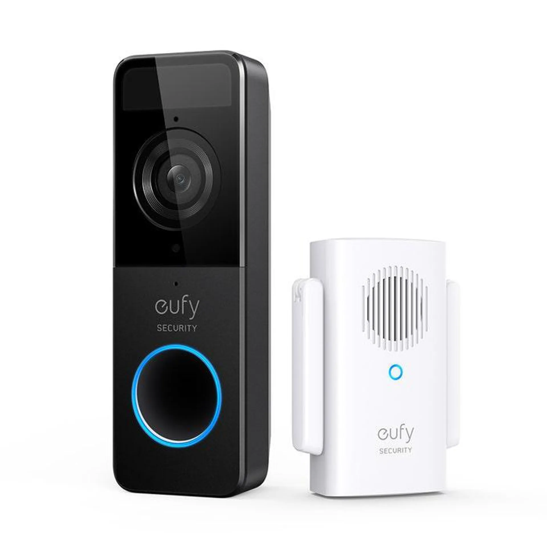 eufy 1080p Battery Powered Video Doorbell with Mini Repeater