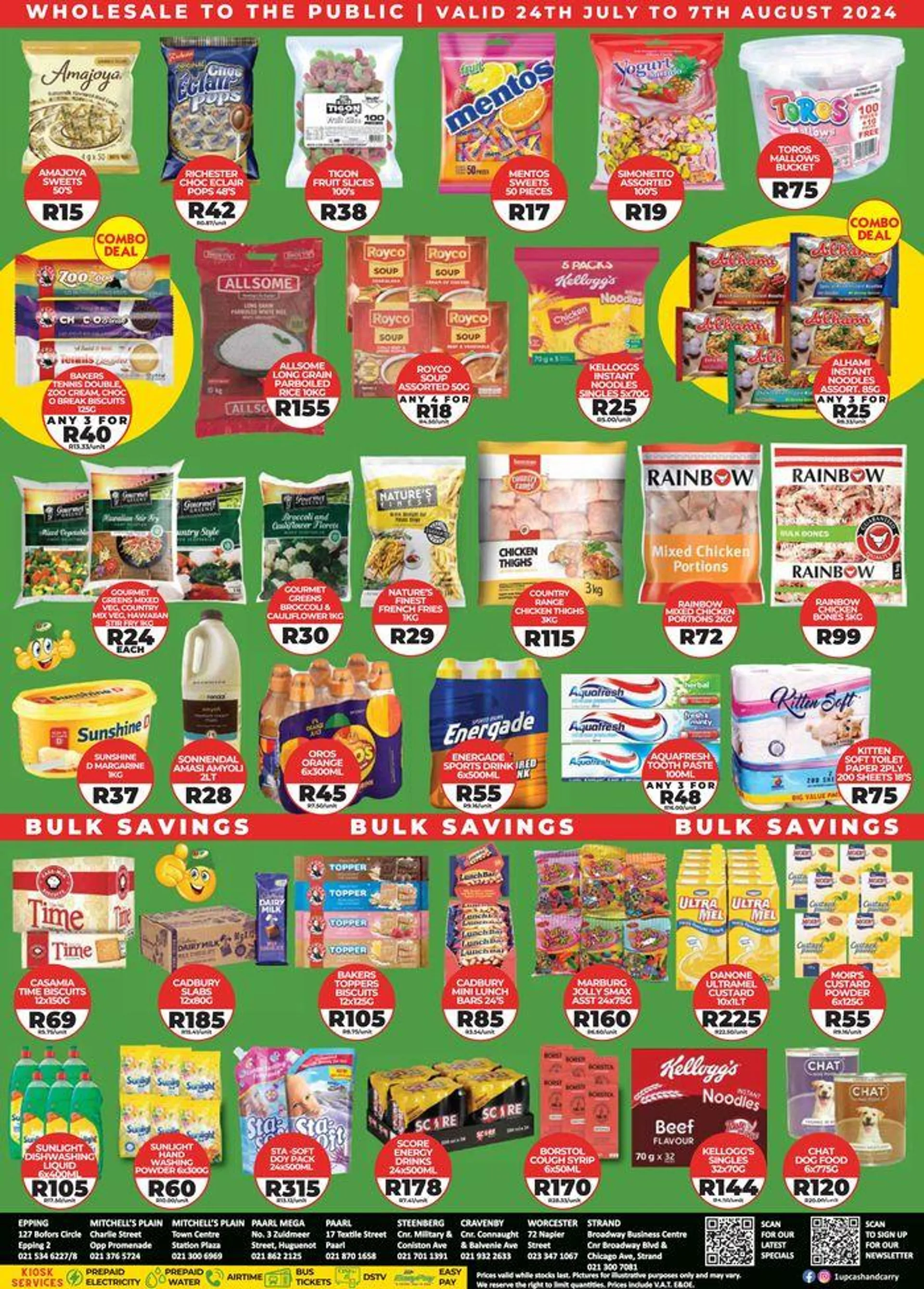 1UP weekly specials from 24 July to 7 August 2024 - Catalogue Page 2