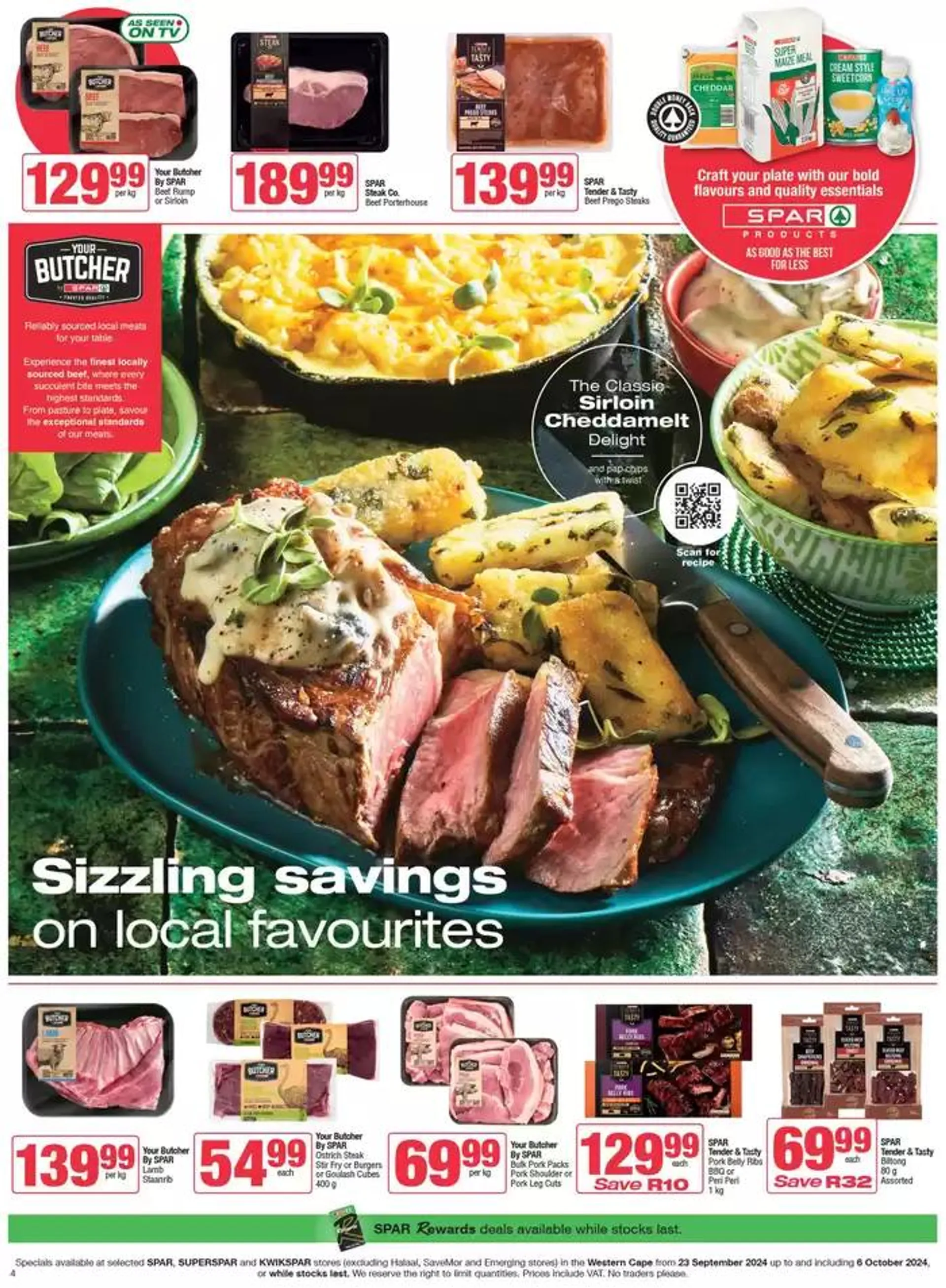 Specials SuperSpar from 24 September to 6 October 2024 - Catalogue Page 4