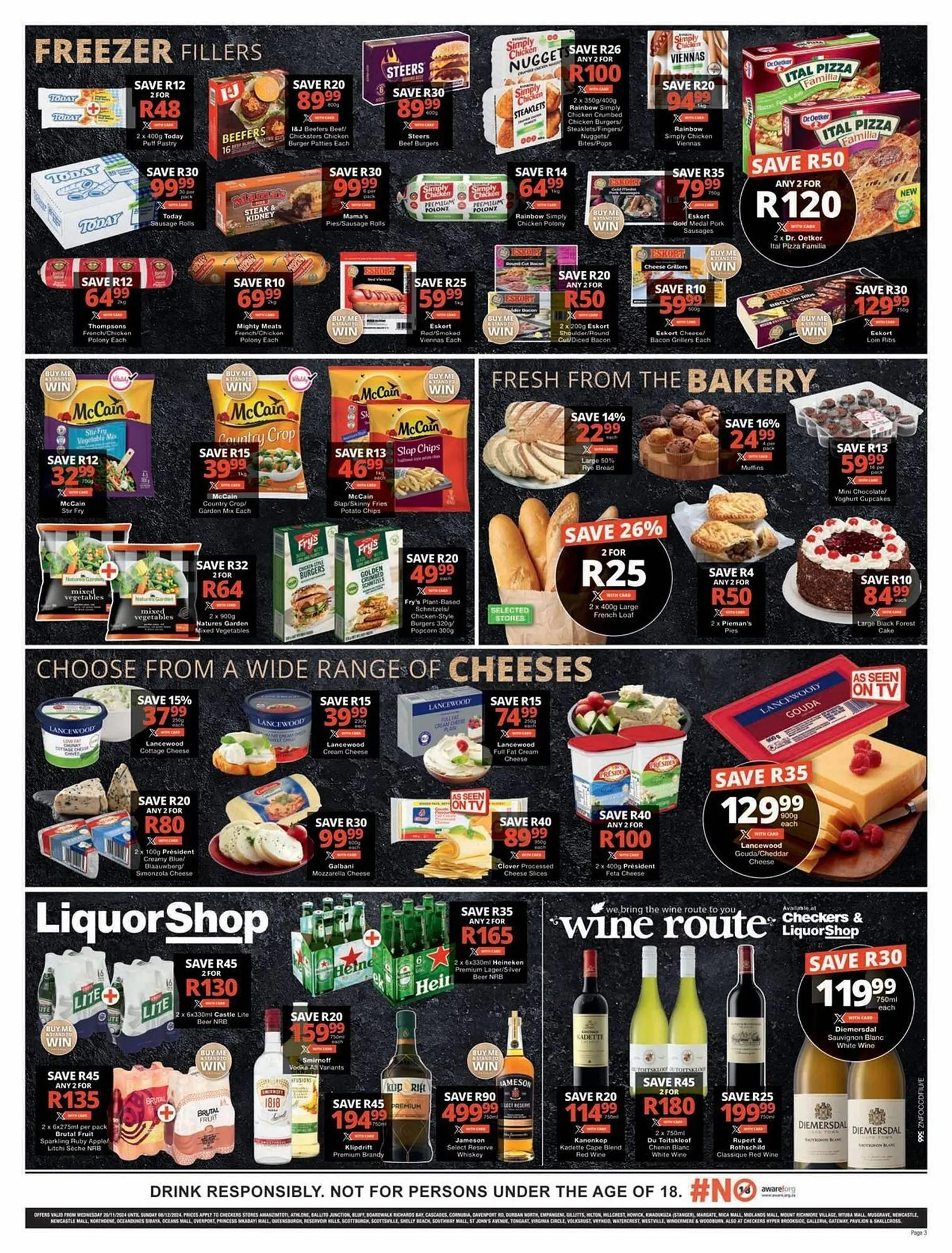 Checkers catalogue from 20 November to 8 December 2024 - Catalogue Page 3