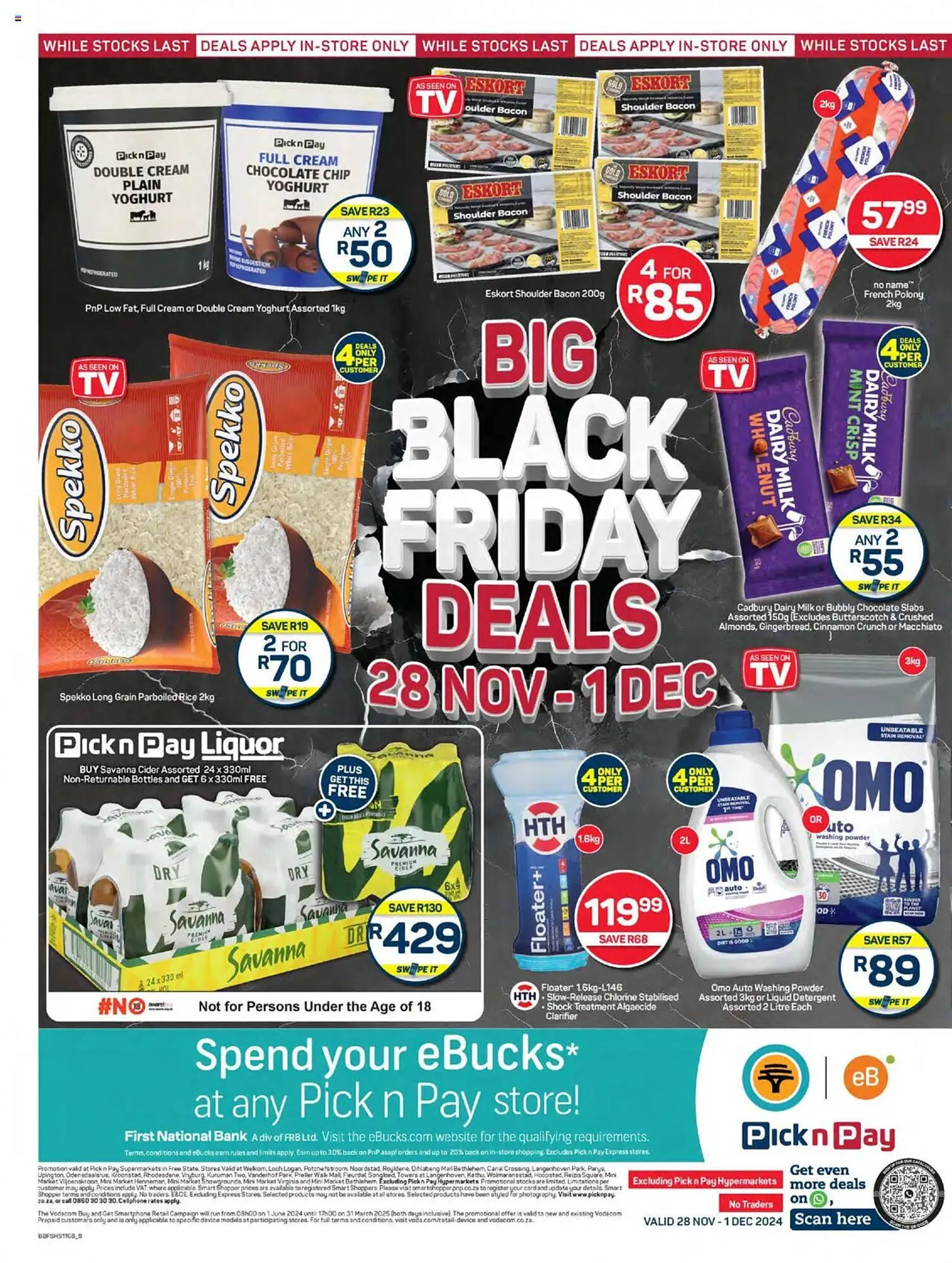 Pick n Pay catalogue from 28 November to 1 December 2024 - Catalogue Page 8