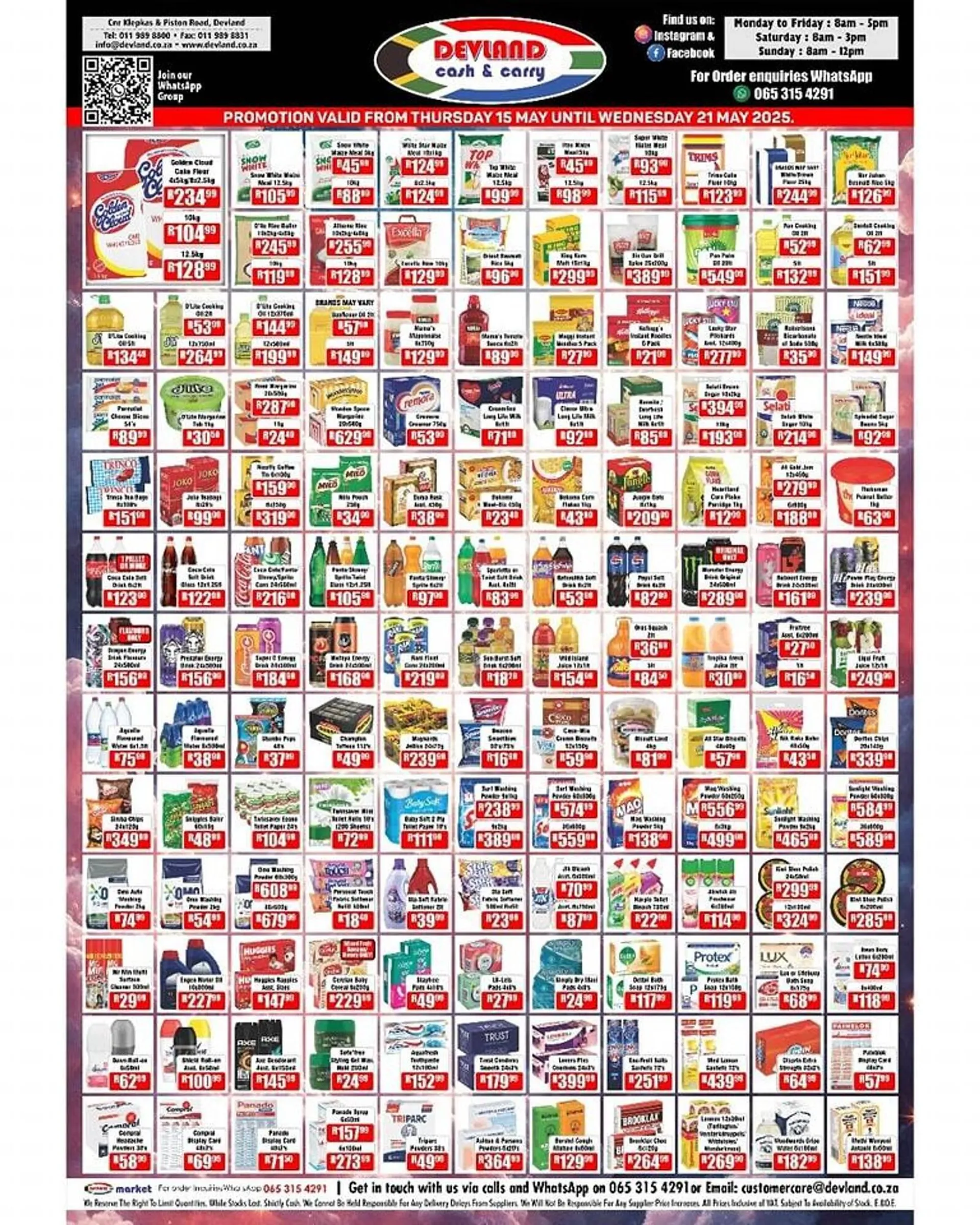 Devland Cash And Carry catalogue from 15 May to 21 May 2025 - Catalogue Page 1