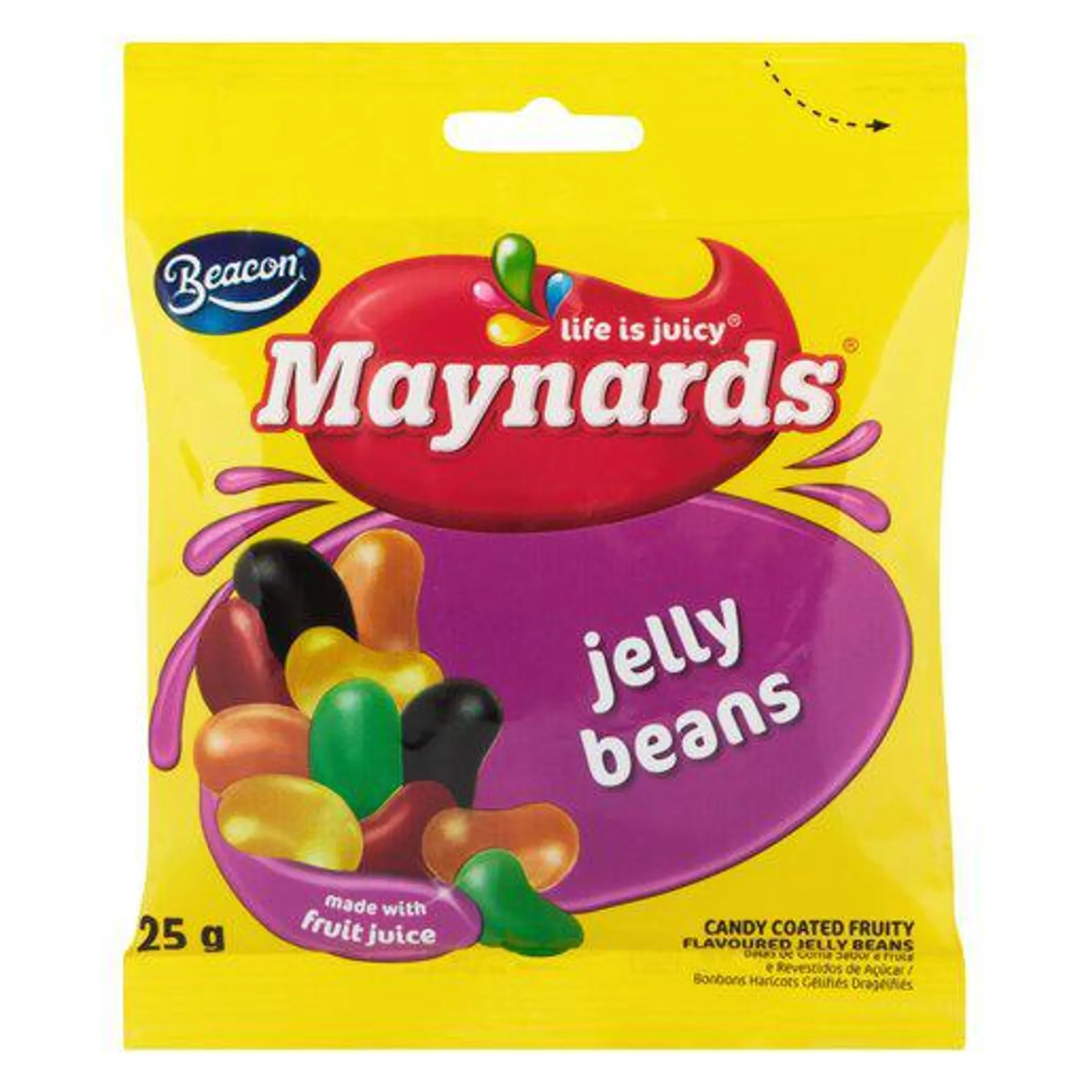 Maynards Fruit Jelly Beans 125g