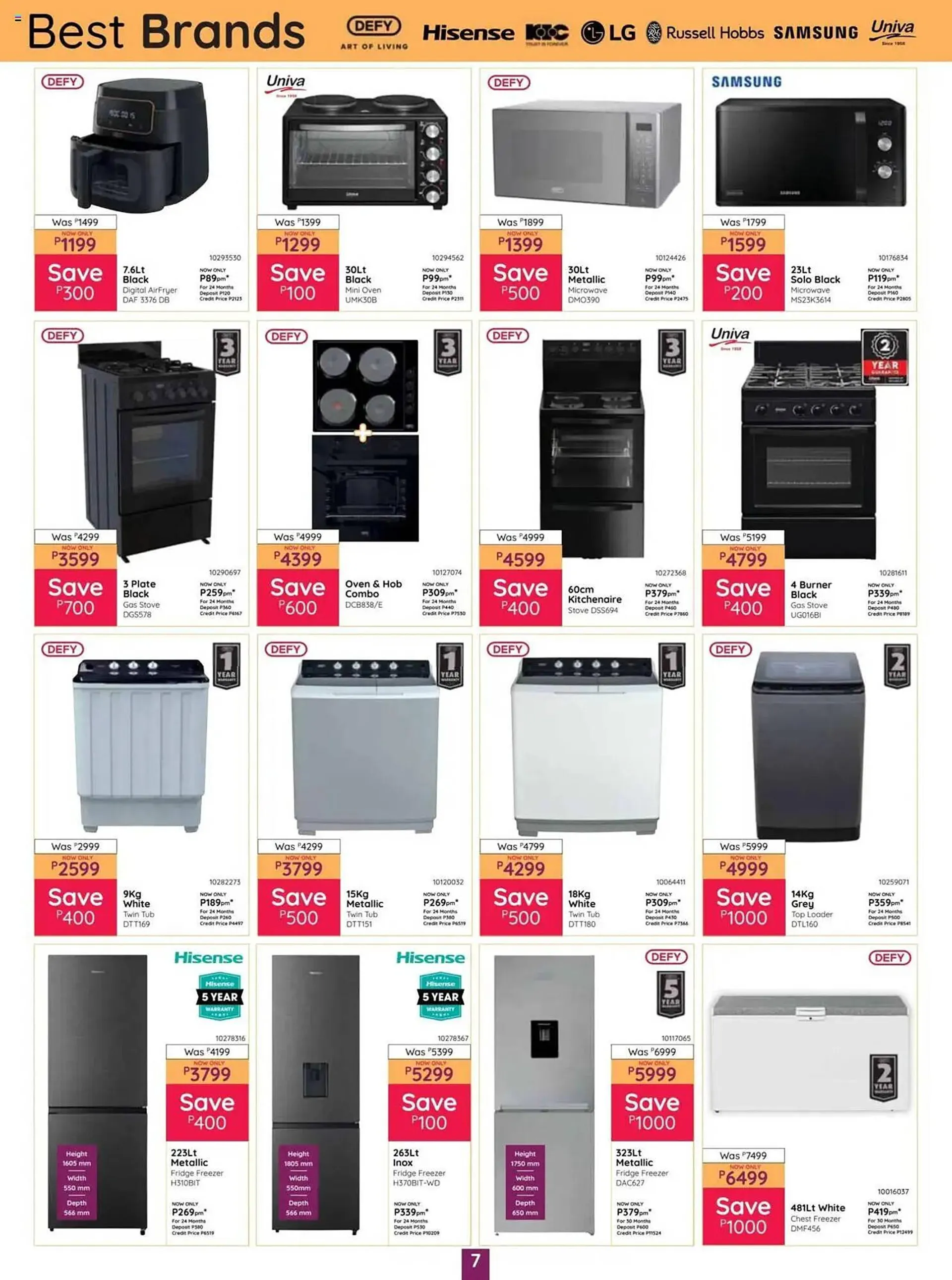 Bradlows catalogue from 27 December to 19 January 2025 - Catalogue Page 7