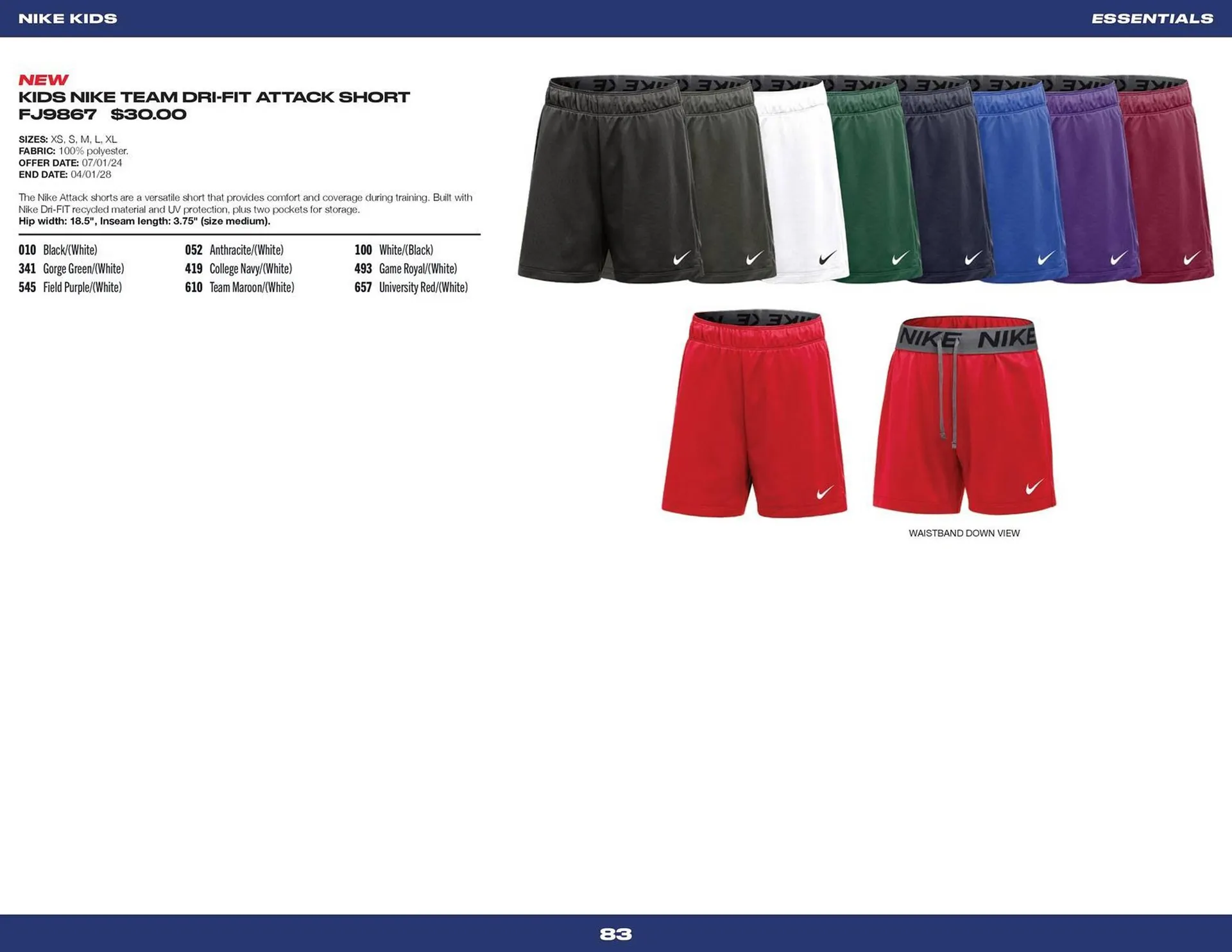 Nike catalogue from 14 June to 31 December 2024 - Catalogue Page 83