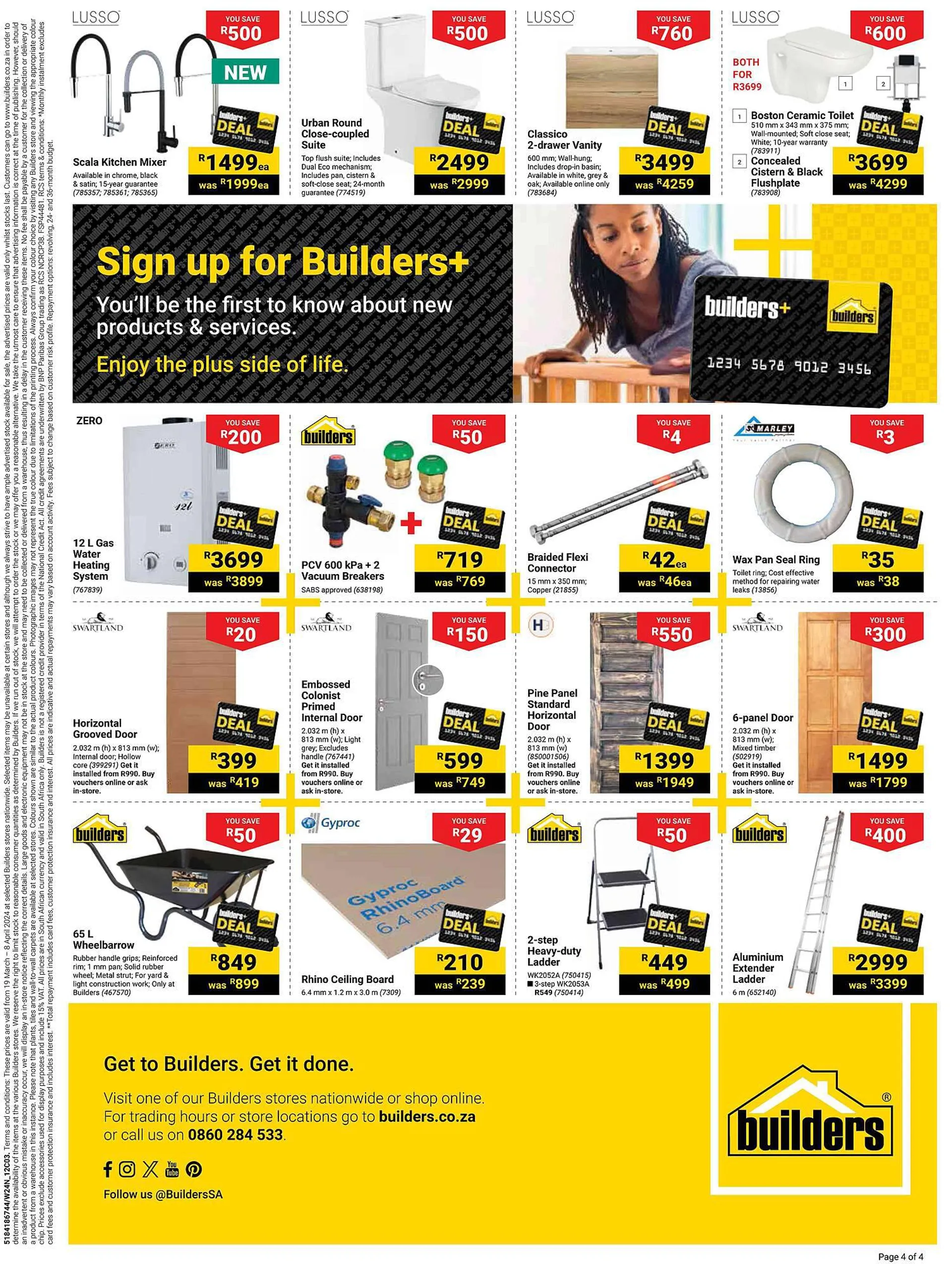 Builders Warehouse catalogue - 19 March 8 April 2024 - Page 4