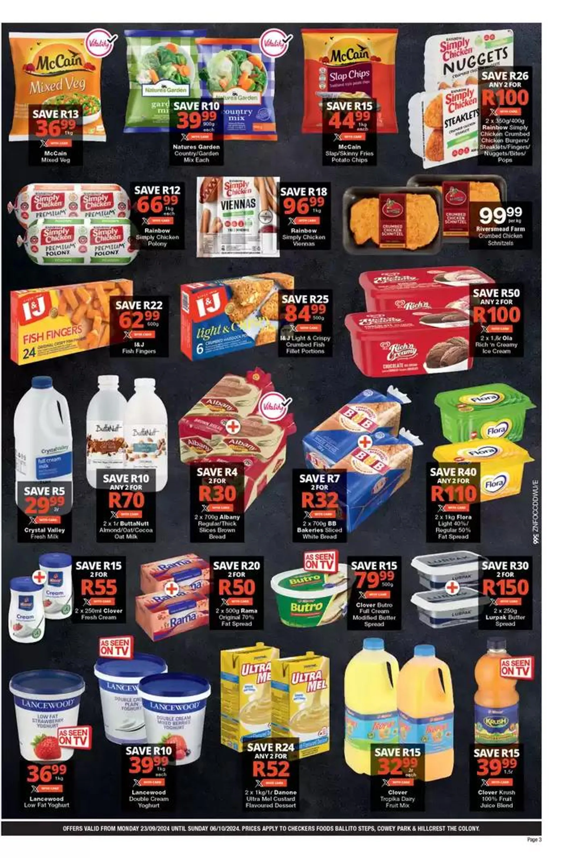 Checkers weekly specials from 23 September to 6 October 2024 - Catalogue Page 3