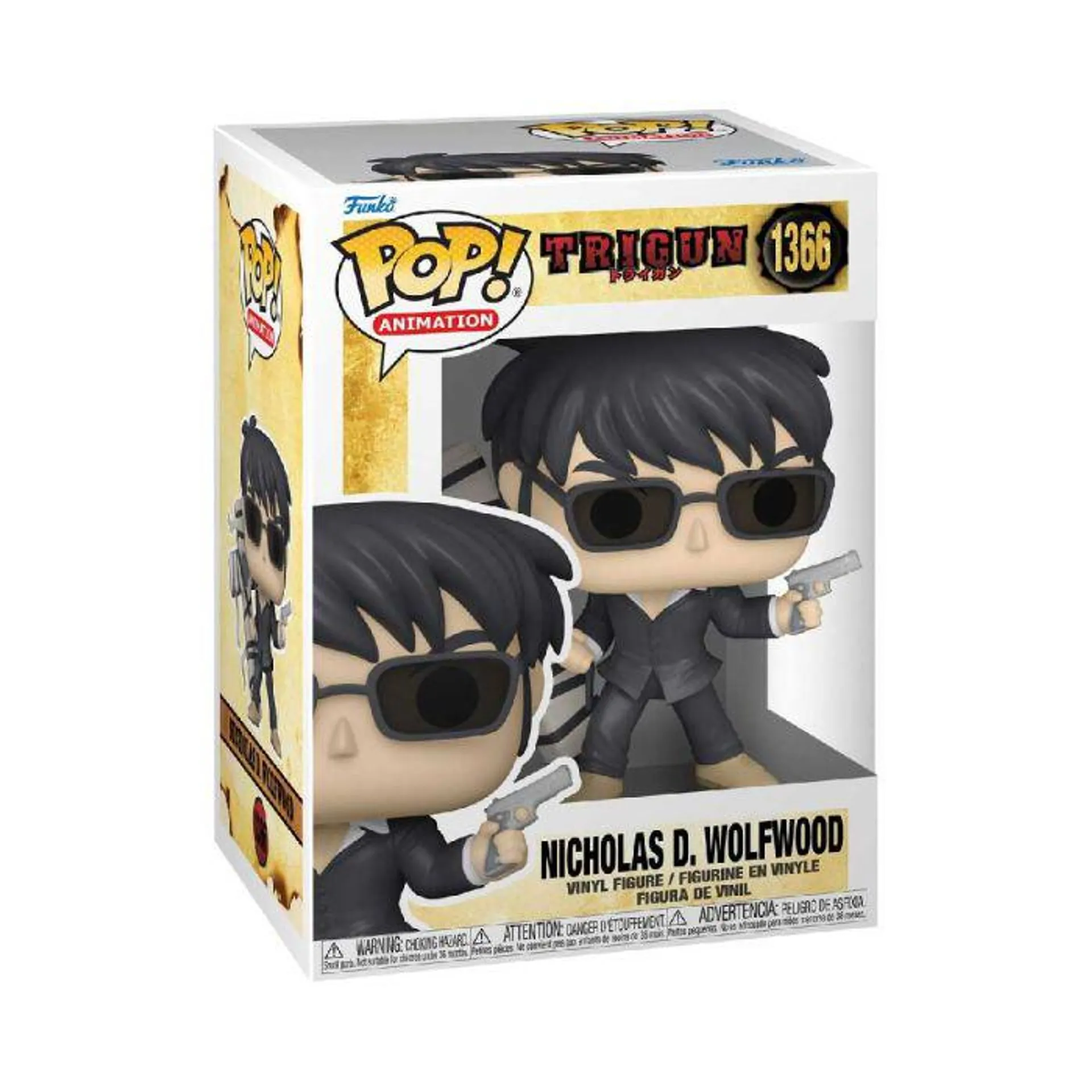 Funko Pop Trigun Nicholas D. Wolfwood