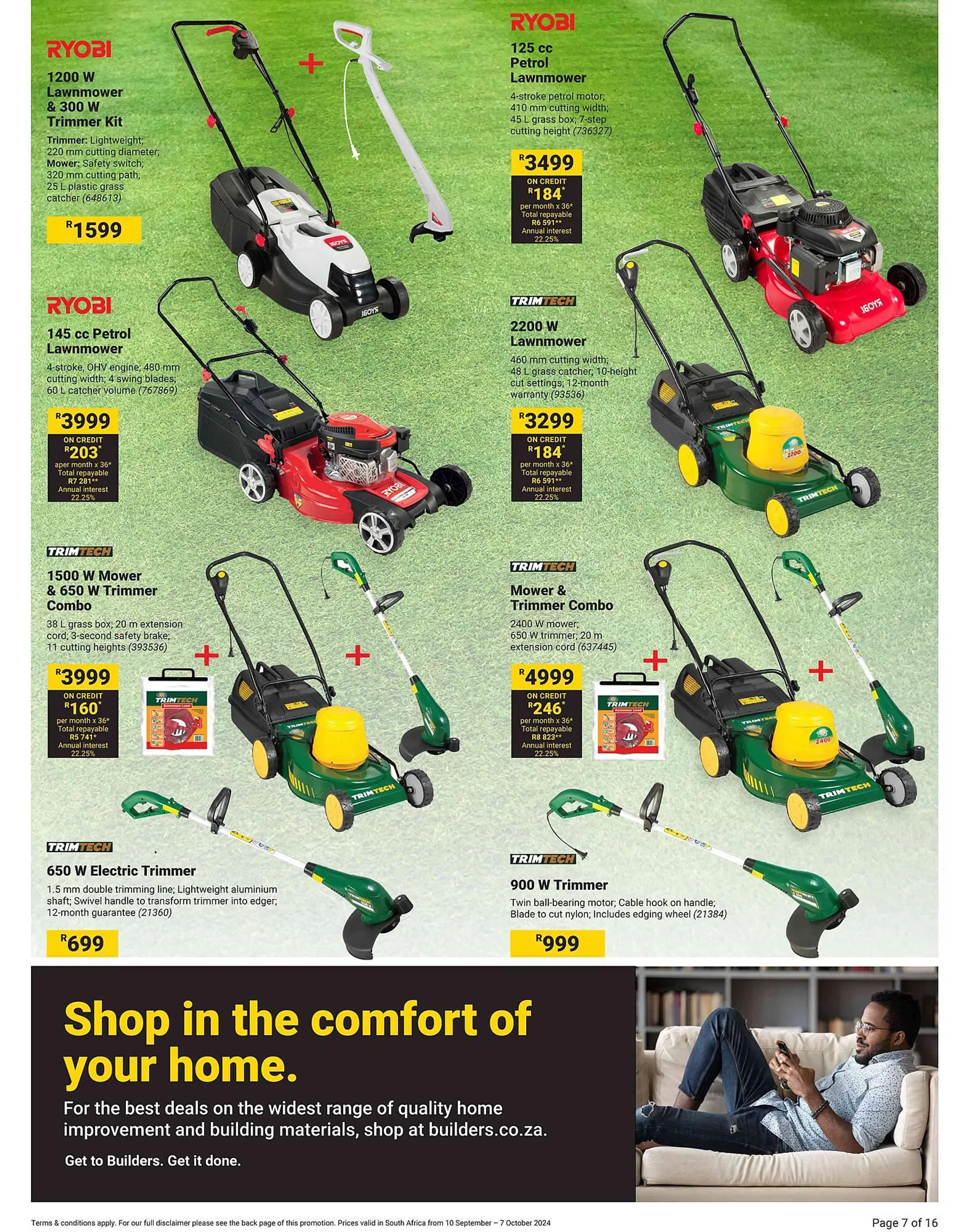 Builders Warehouse catalogue from 10 September to 7 October 2024 - Catalogue Page 7