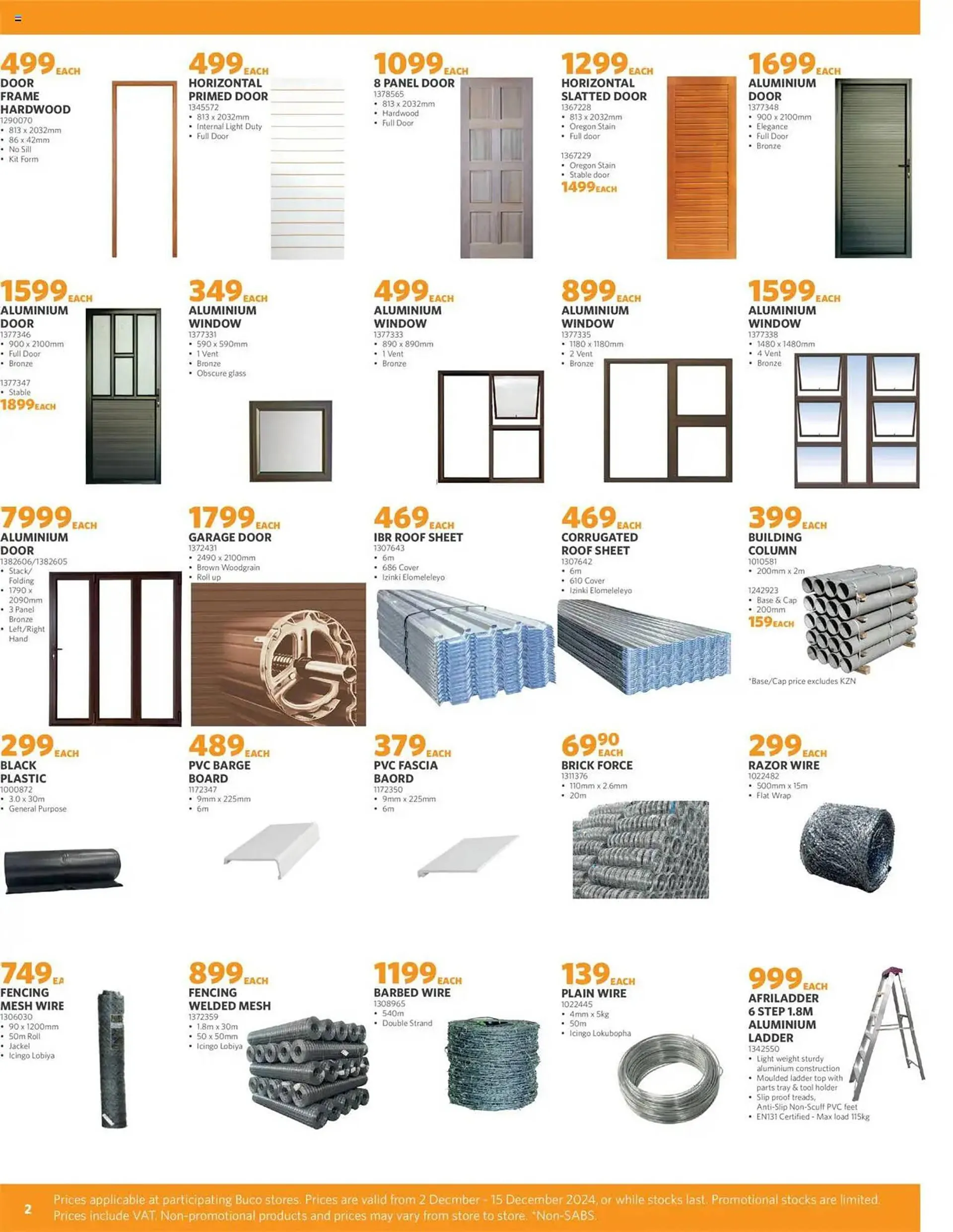 BUCO catalogue from 2 December to 15 December 2024 - Catalogue Page 2