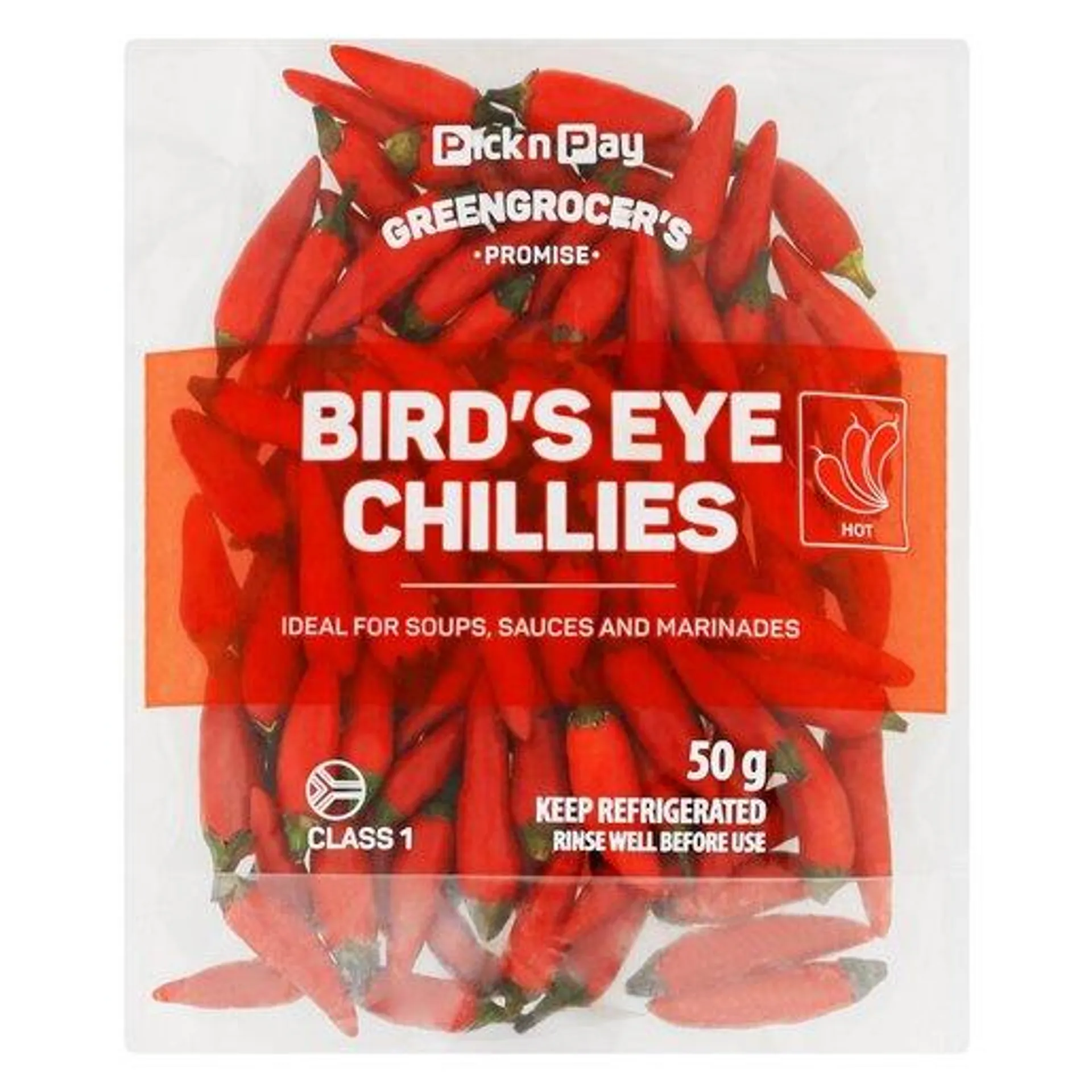 PnP Bird's Eye Chillies 50g