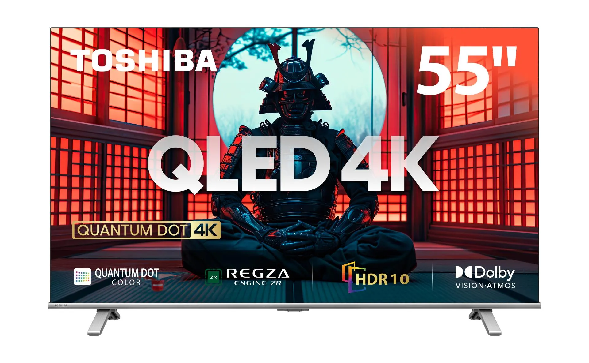 Toshiba 55-inch 4K QLED Smart TV-55C450MN