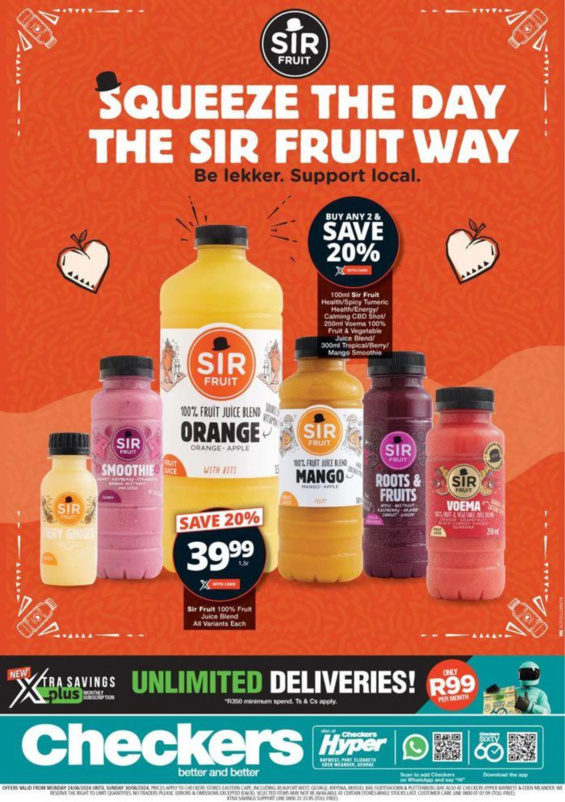 Checkers Sir Fruit Promotion 24 June - 30 June - 1