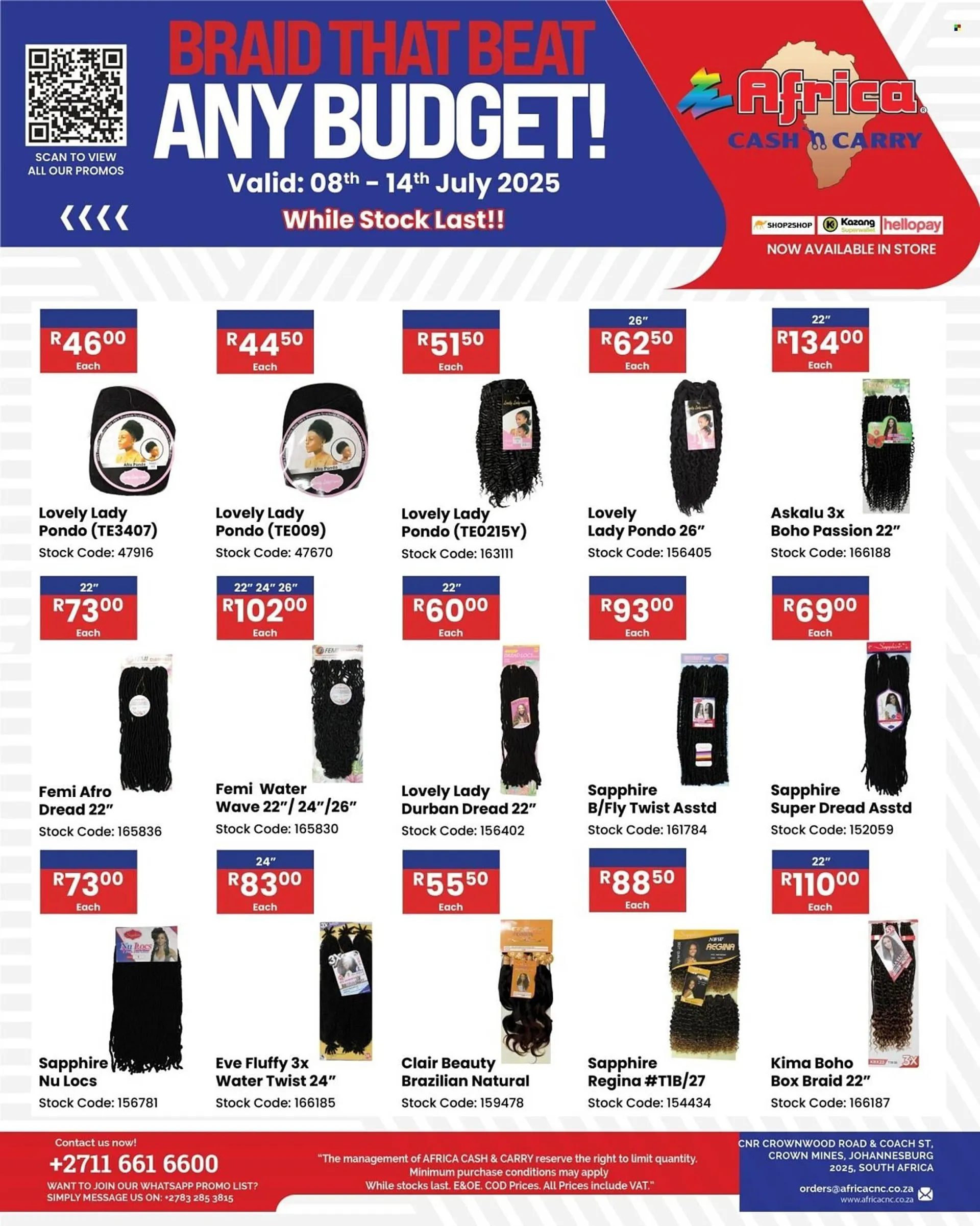 Africa Cash and Carry catalogue - 1