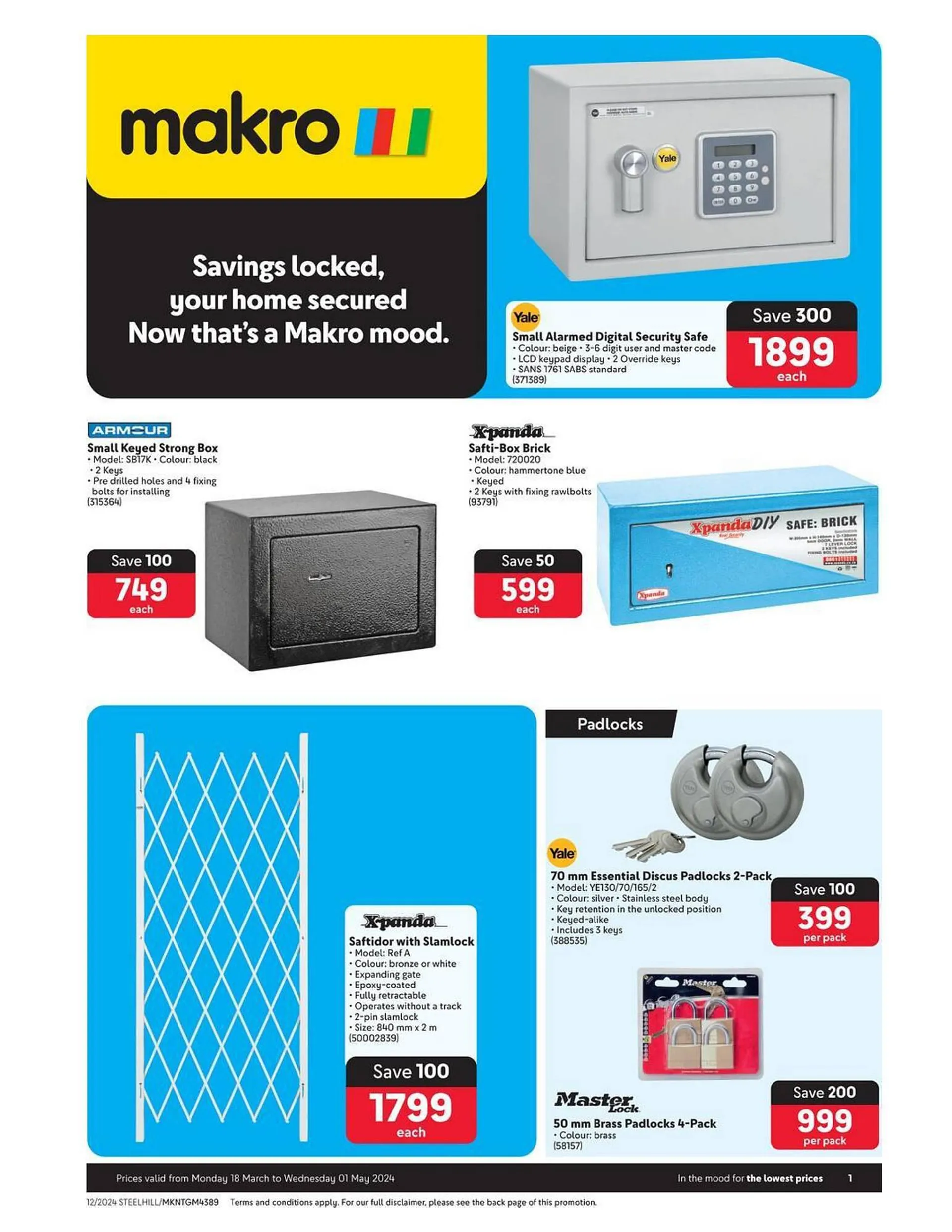 Makro catalogue - 18 March 1 May 2024 - Page 1