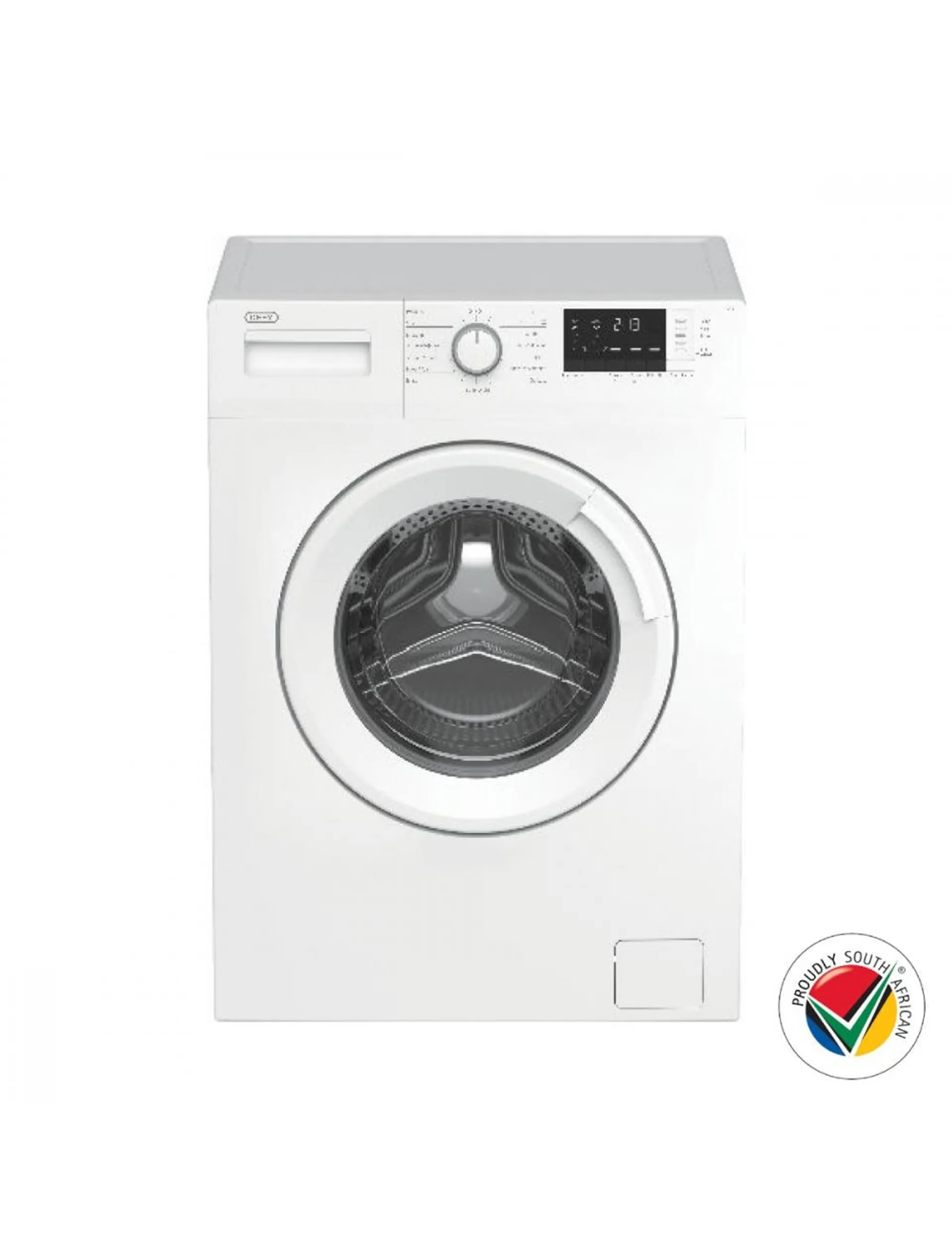 Defy 6kg White Front Loader Washing Machine Dwa381