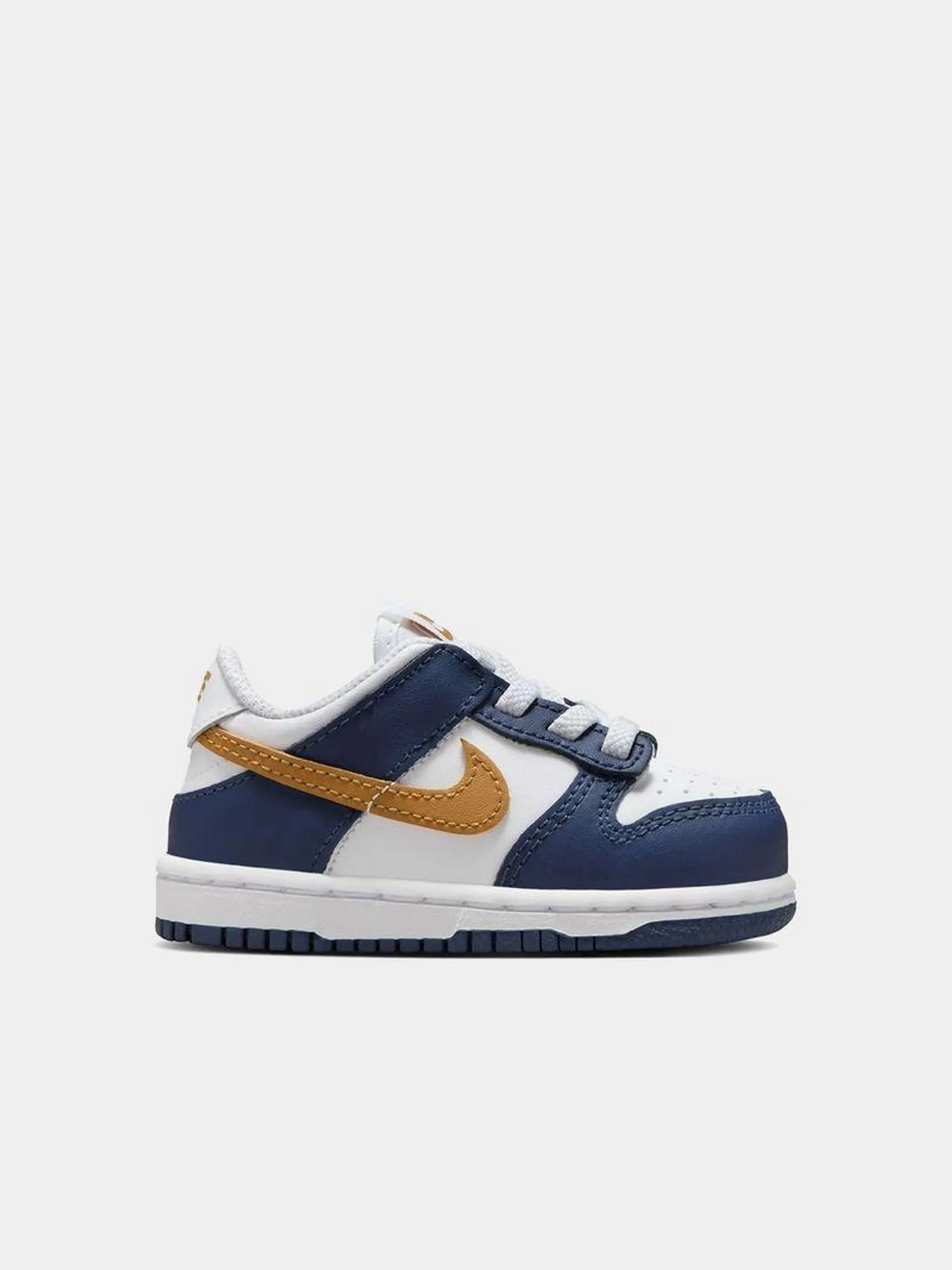 Nike Toddler Dunk Low White/Navy Sneaker