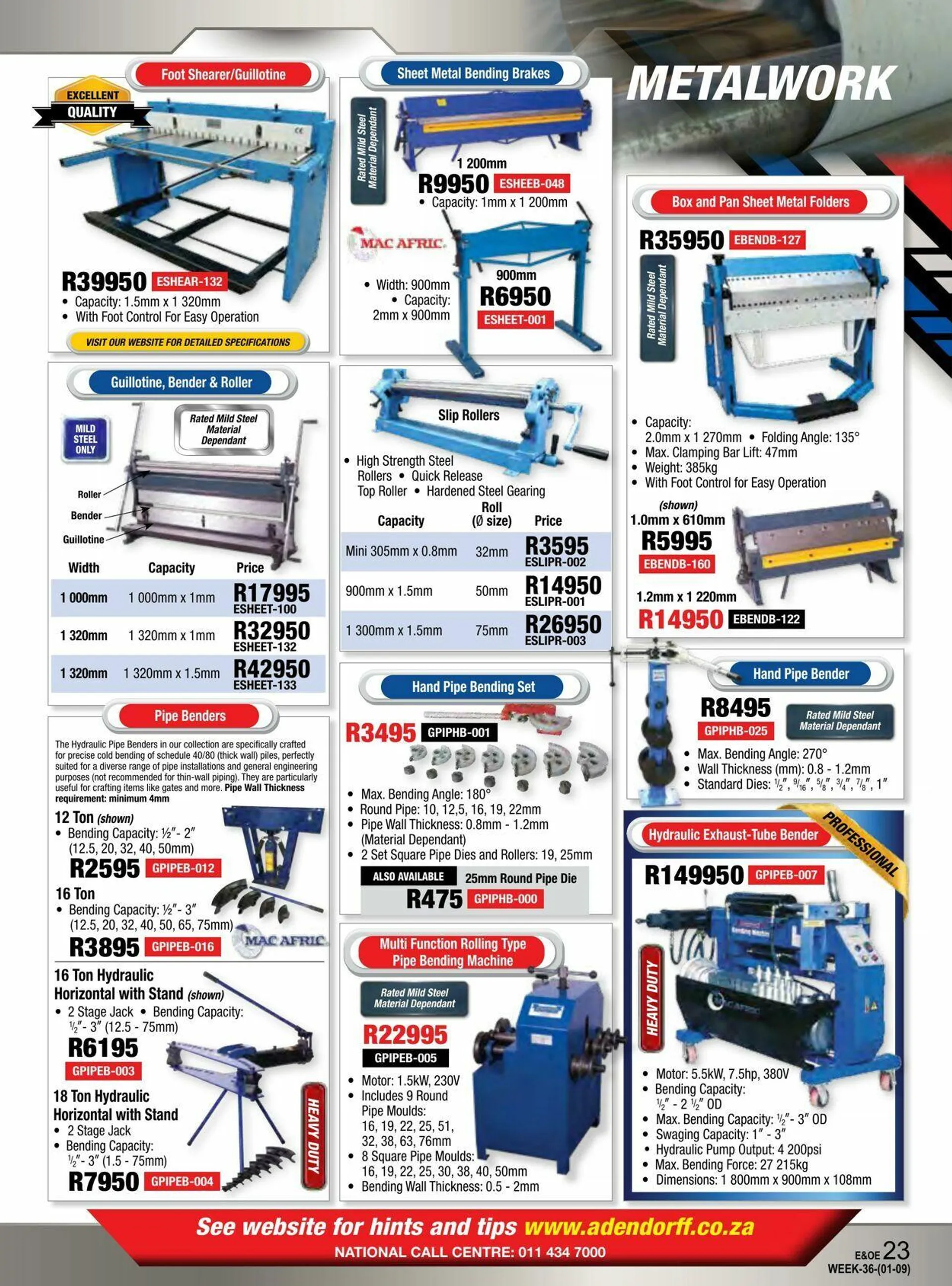 Adendorff Machinery Mart Current catalogue from 2 October to 16 October 2024 - Catalogue Page 25