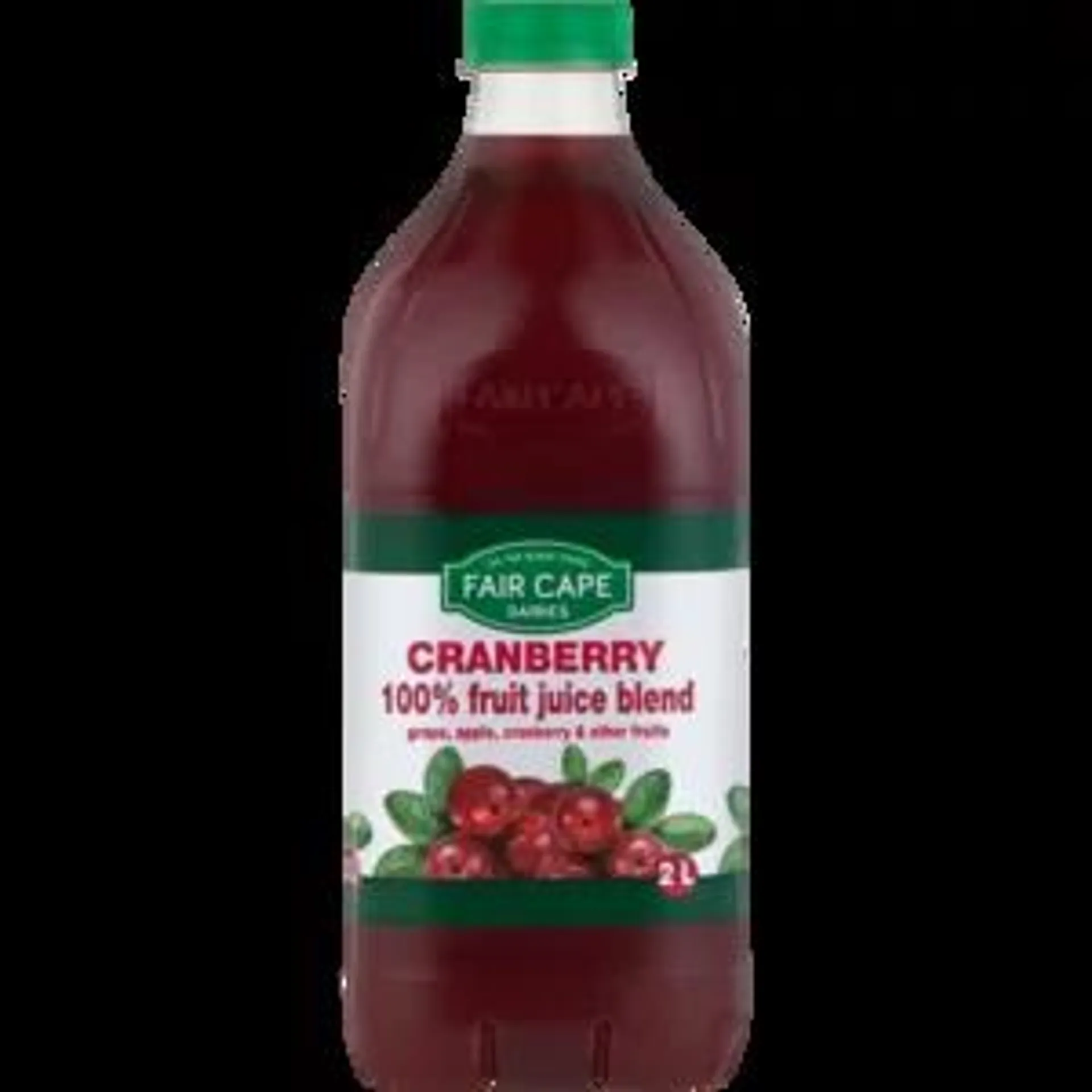 Fair Cape Dairies 100% Cranberry Fruit Juice 2L